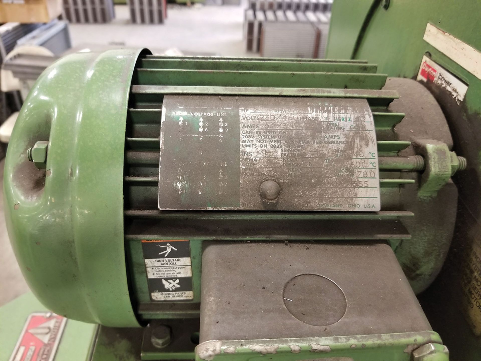 TRIDAN FINN MACHINE, MODEL RL B45E-30-22-4, S/N 98254, INTEGRATED COIL REEL, TRIDAN TUBE BLOWER / - Image 12 of 12