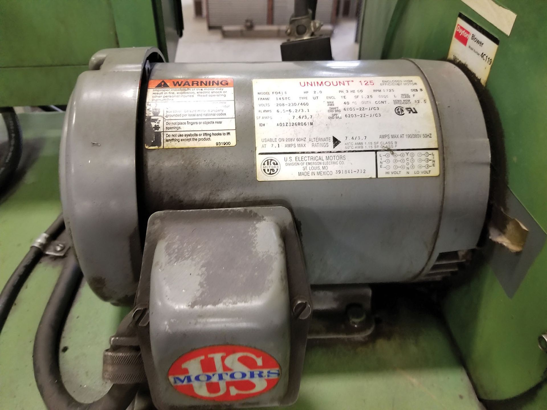 TRIDAN FINN MACHINE, MODEL RL B45E-30-22-4, S/N 98254, INTEGRATED COIL REEL, TRIDAN TUBE BLOWER / - Image 11 of 12