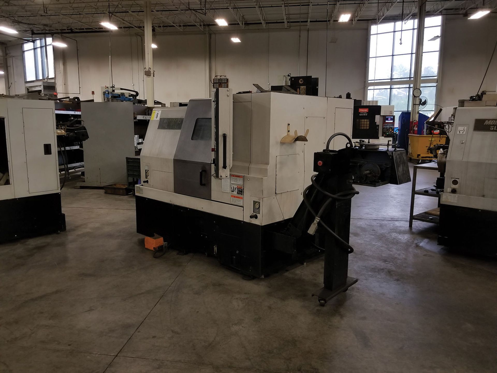 1996 MORI-SEIKI SL-204MC CNC LATHE, S/N SL200AK1531, 10-HEAD HORIZONTAL TURRET CHUCK, 12-TURRET - Image 2 of 9