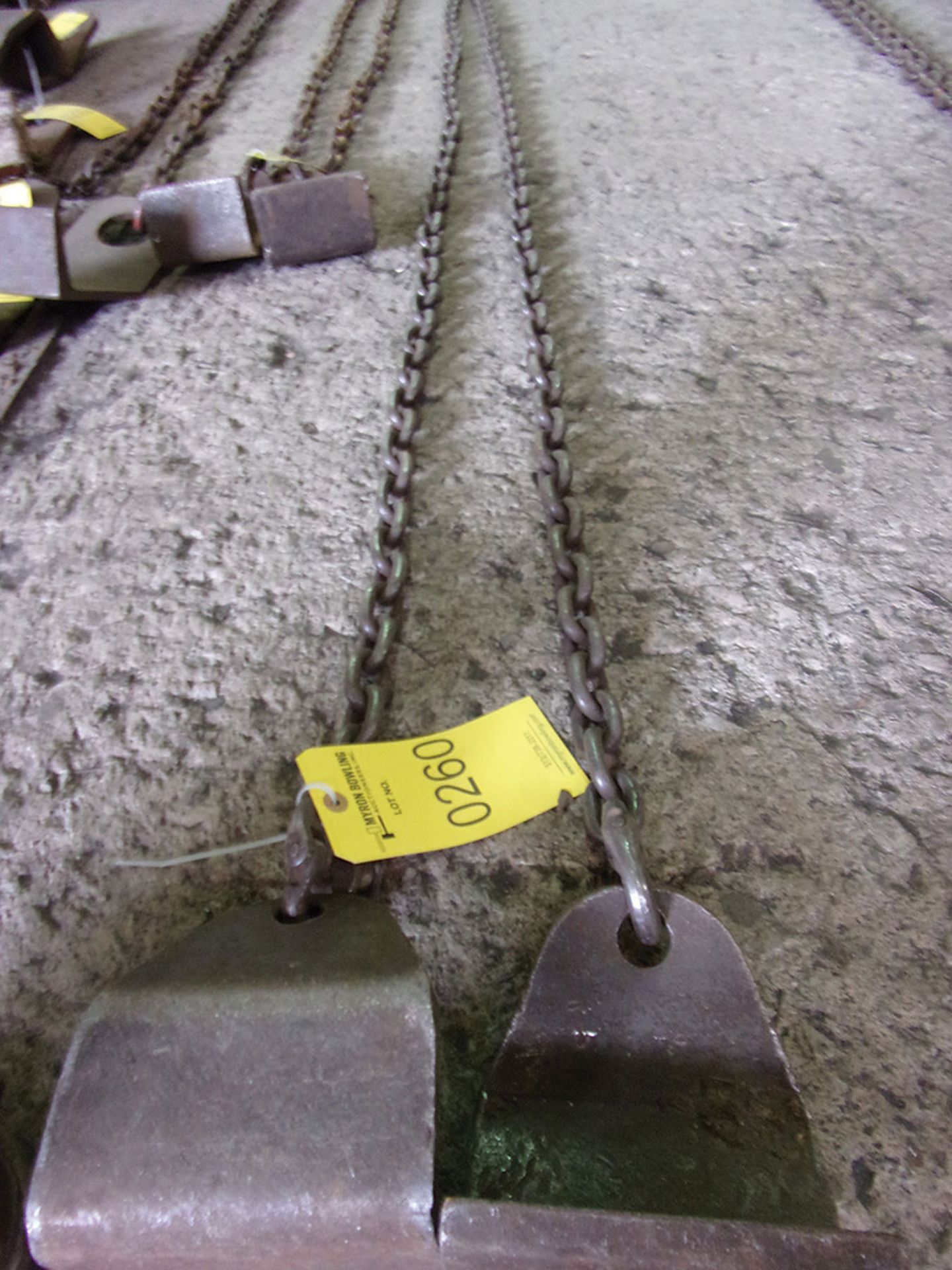 PLATE LIFTING RING CHAIN