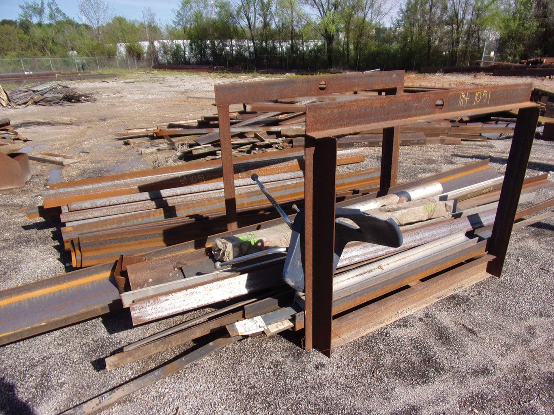 LOT OF CHANNEL & ANGLE STEEL