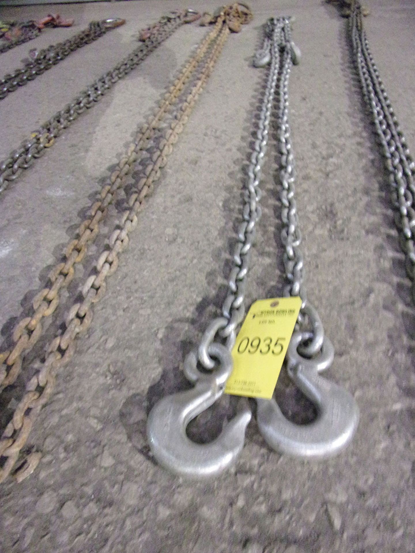 2-HOOK RING CHAIN; 316SS