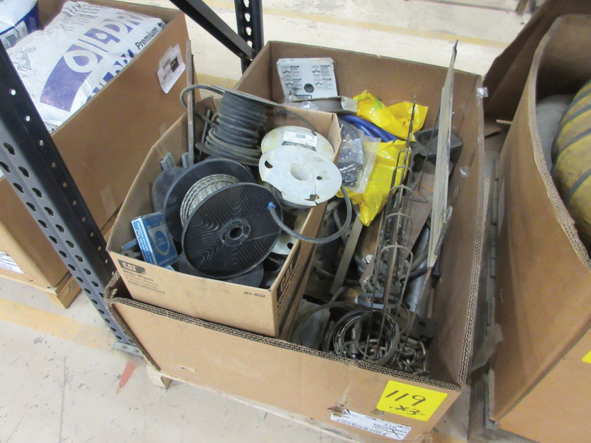 (3) BOXES OF ASSORTED PARTS; KUBOTA, JD, AND CAT - Image 2 of 2