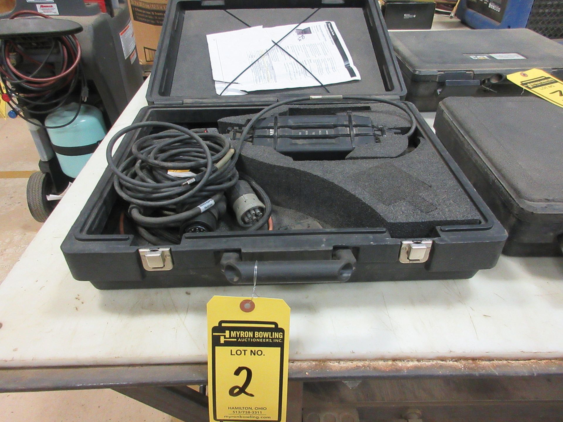 CAT COMMUNICATIONS ADAPTER 3-GROUP DIAGNOSTIC TOOL; S/N 317-7485