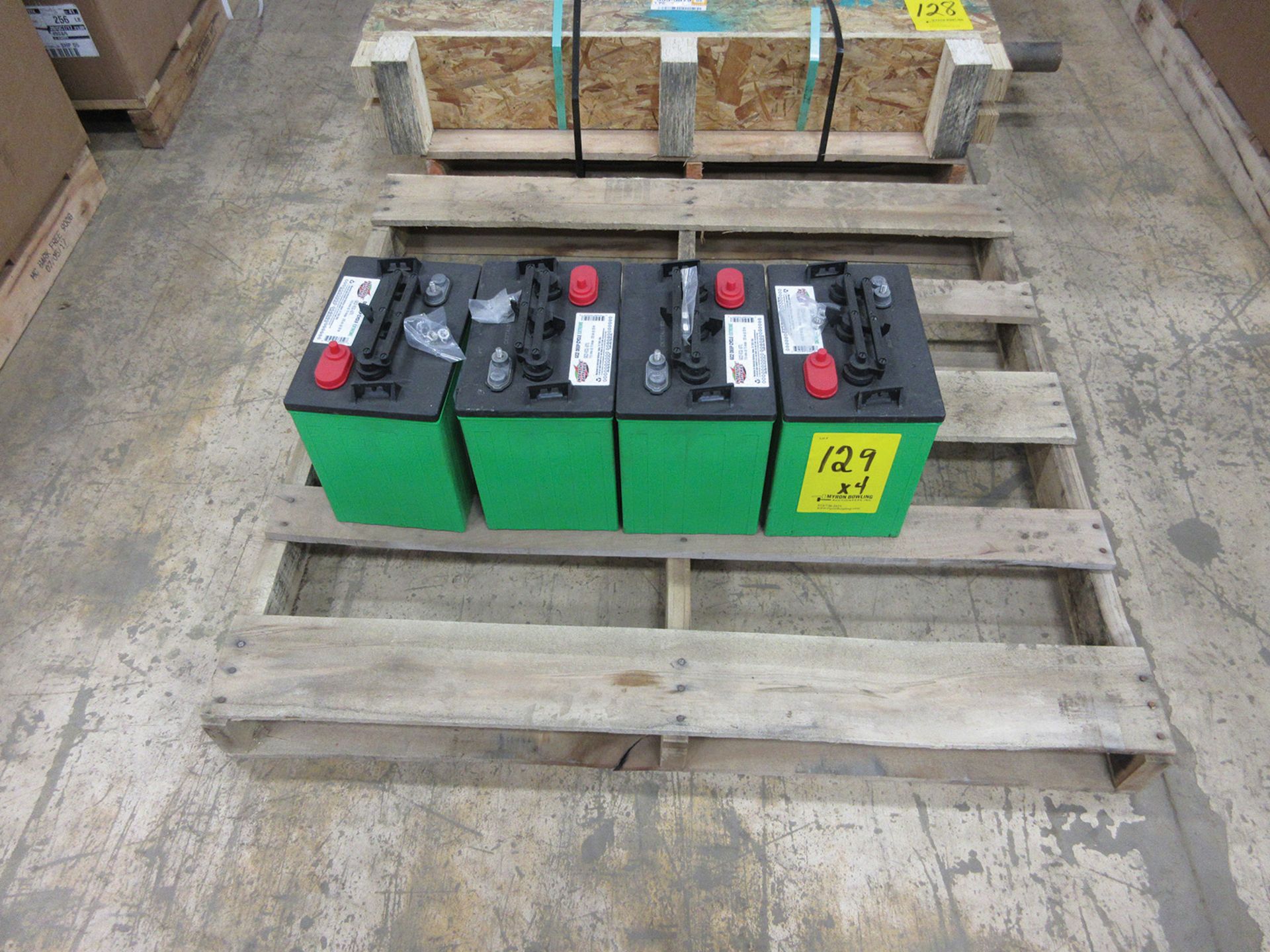 (4) INTERSTATE GC2-ECL-ULT BATTERIES