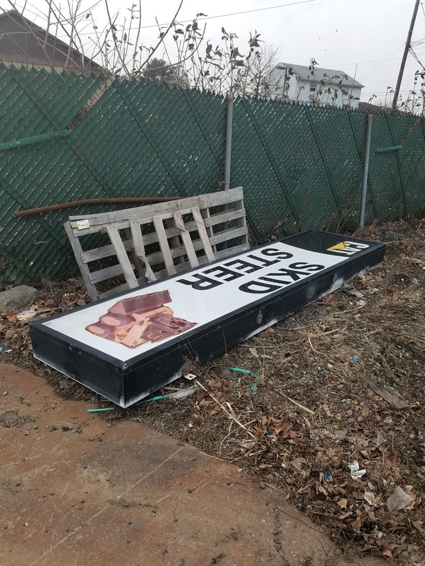 SIGNAGE AND METAL IN YARD ***LOCATED IN ALLENTOWN, PA***