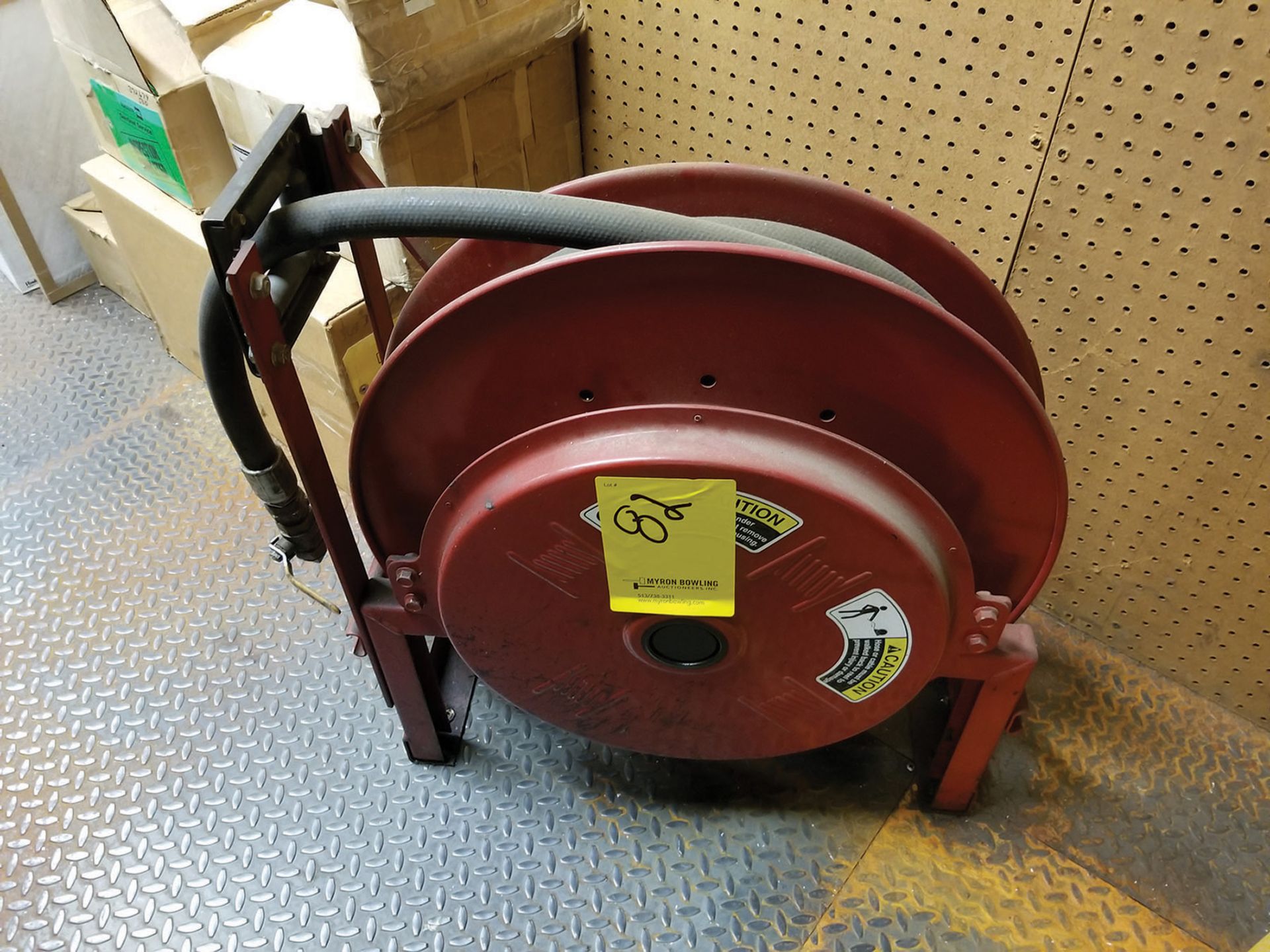 HYDRAULIC/OIL HOSE AND HOSE REEL ***LOCATED AT TOM'S RIVER, NJ***