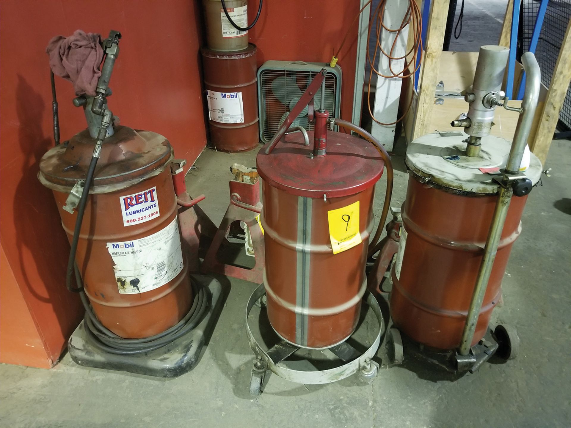 (7) OIL PUMP TOPS ON BARRELS OR BUCKETS & POUR CONTAINERS ***LOCATED IN ALLENTOWN, PA***