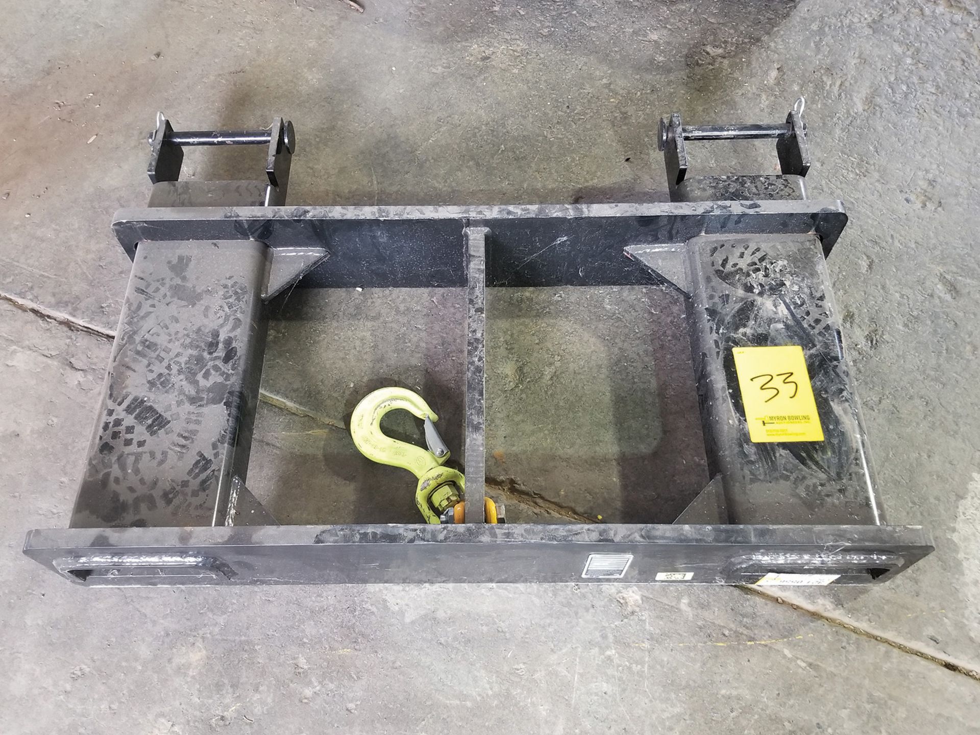 JLG FORKLIFT CHAIN HOOK EXTENSION WITH CENTER HOOK, 12,000 LB. CAPACITY ***LOCATED IN ALLENTOWN,