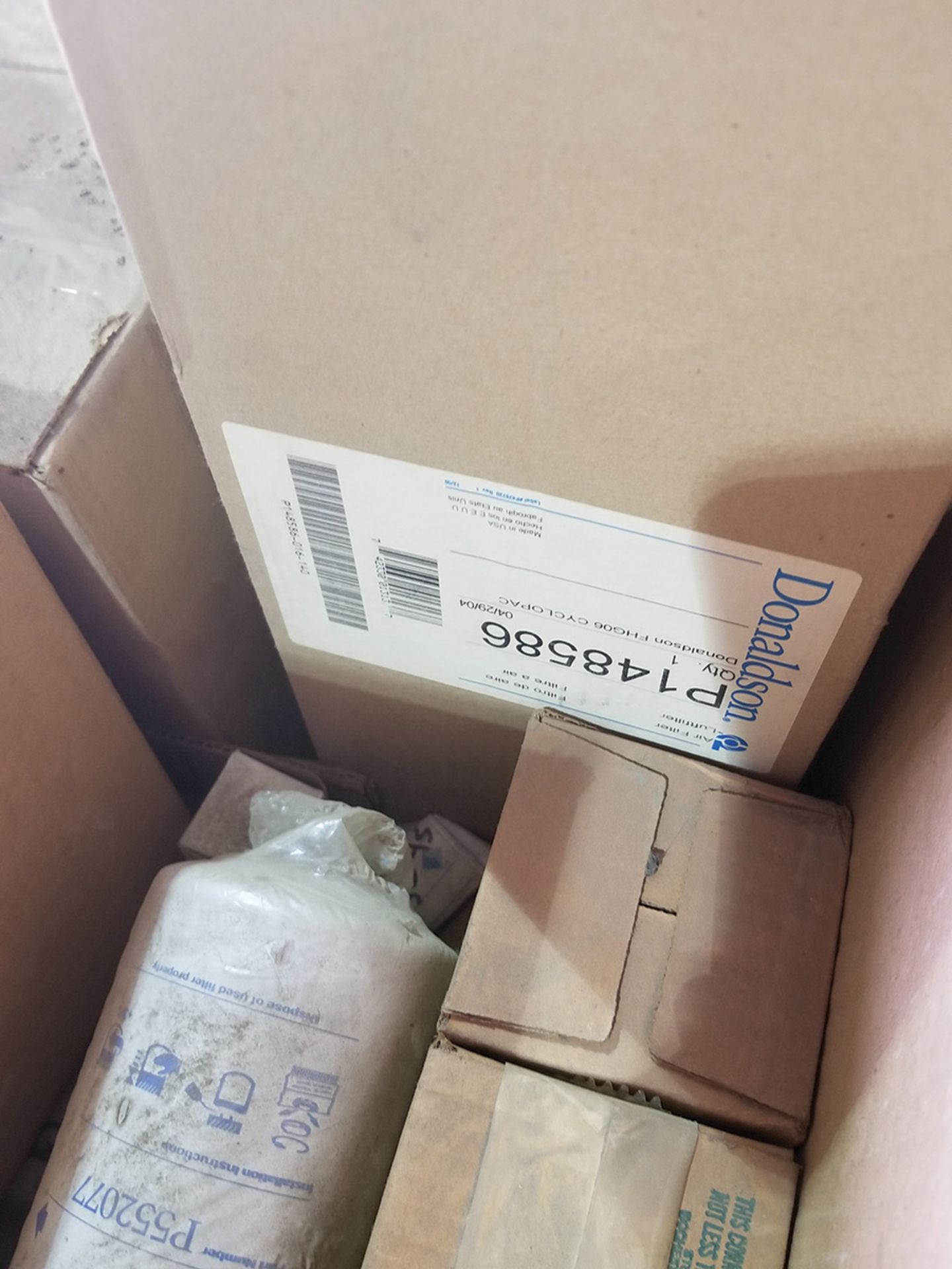 BOX ON PALLET OF DONALDSON REPLACEMENT AIR FILTERS ***LOCATED IN ALLENTOWN, PA*** - Image 3 of 3