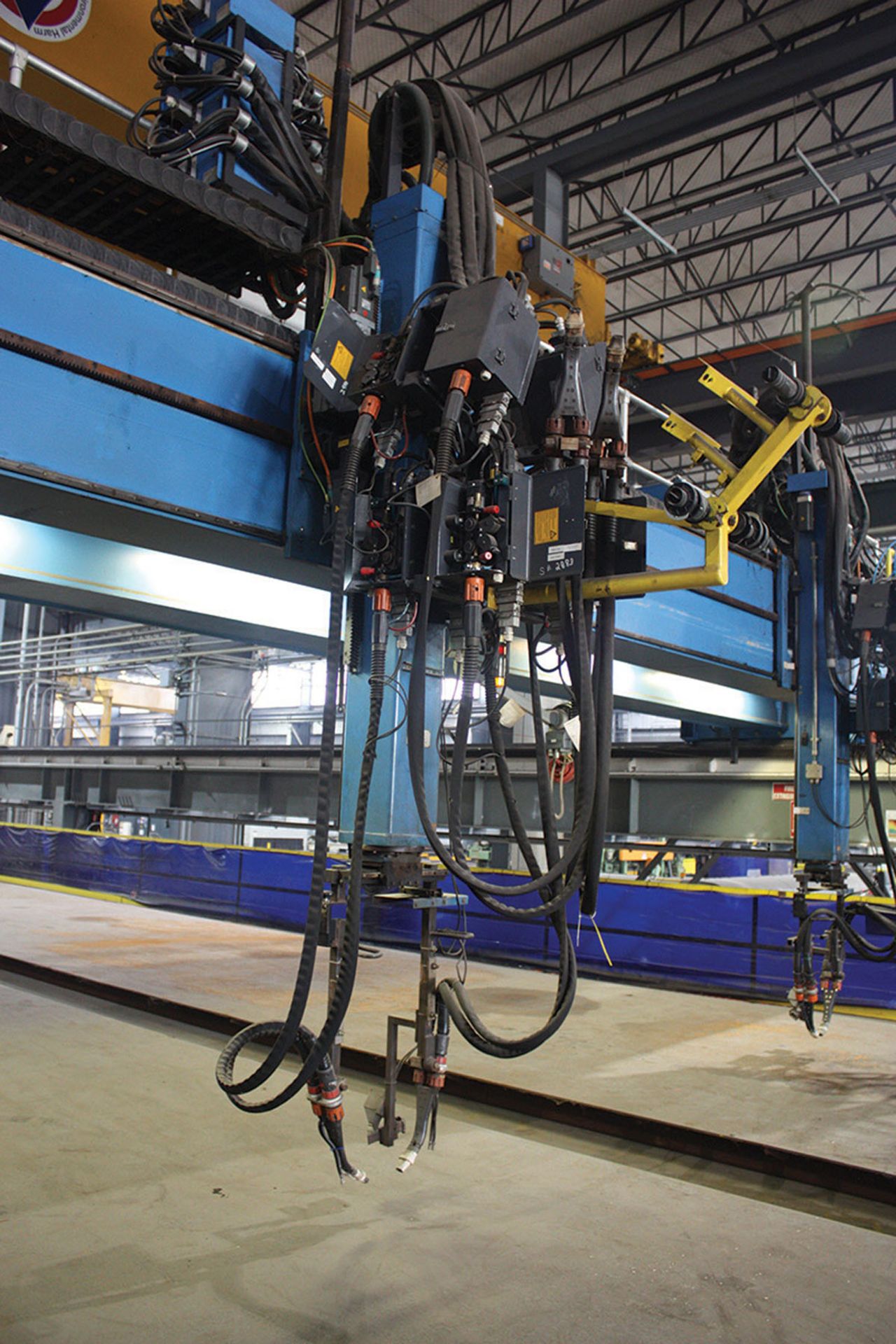 2009 DEUMA WELDING GANTRY, MDL: PQ10000 W/ (8) QUINTO GLC 603 WELDING POWER SOURCES, (2) WELDING - Image 5 of 31