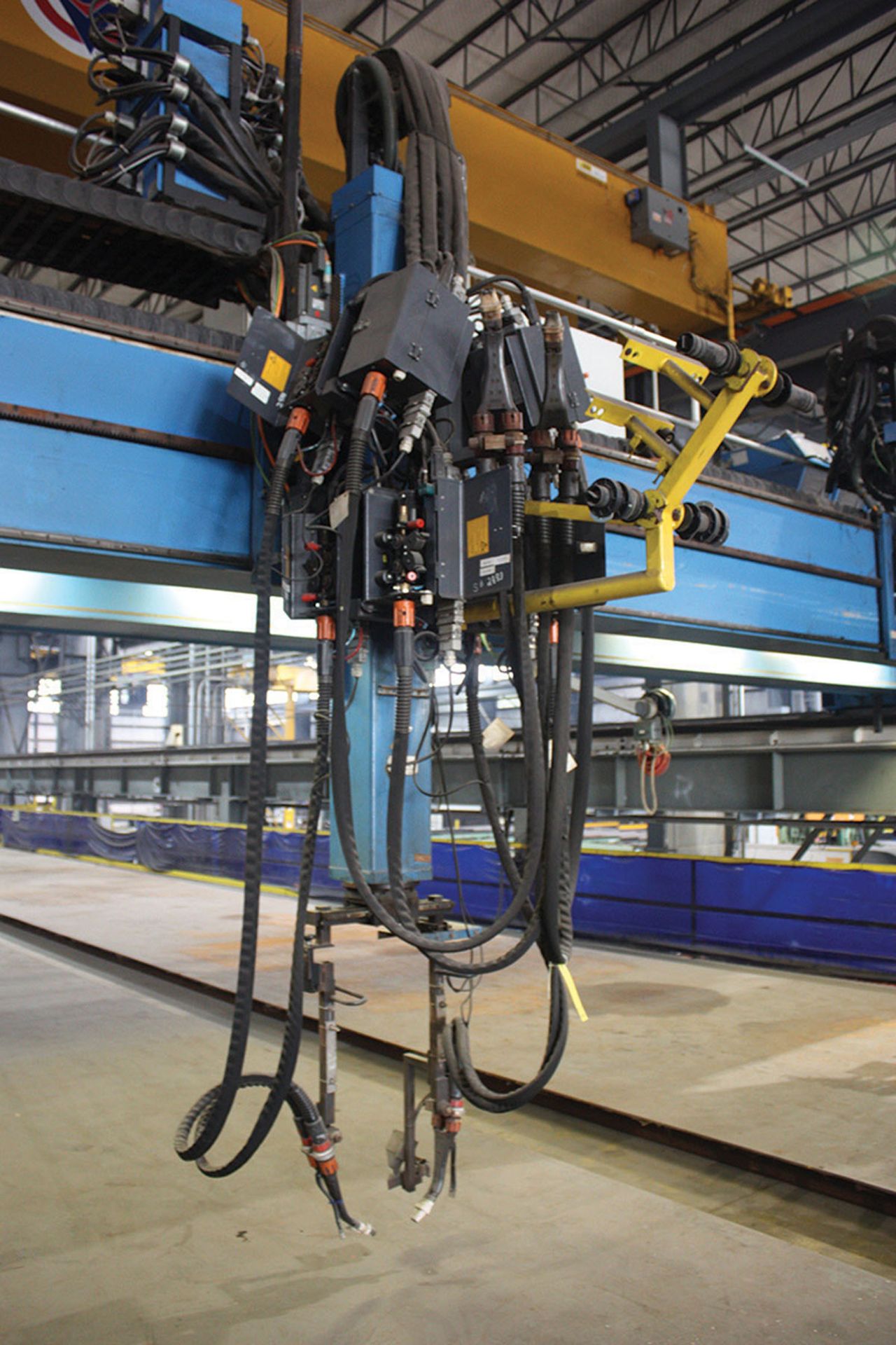 2009 DEUMA WELDING GANTRY, MDL: PQ10000 W/ (8) QUINTO GLC 603 WELDING POWER SOURCES, (2) WELDING - Image 4 of 31