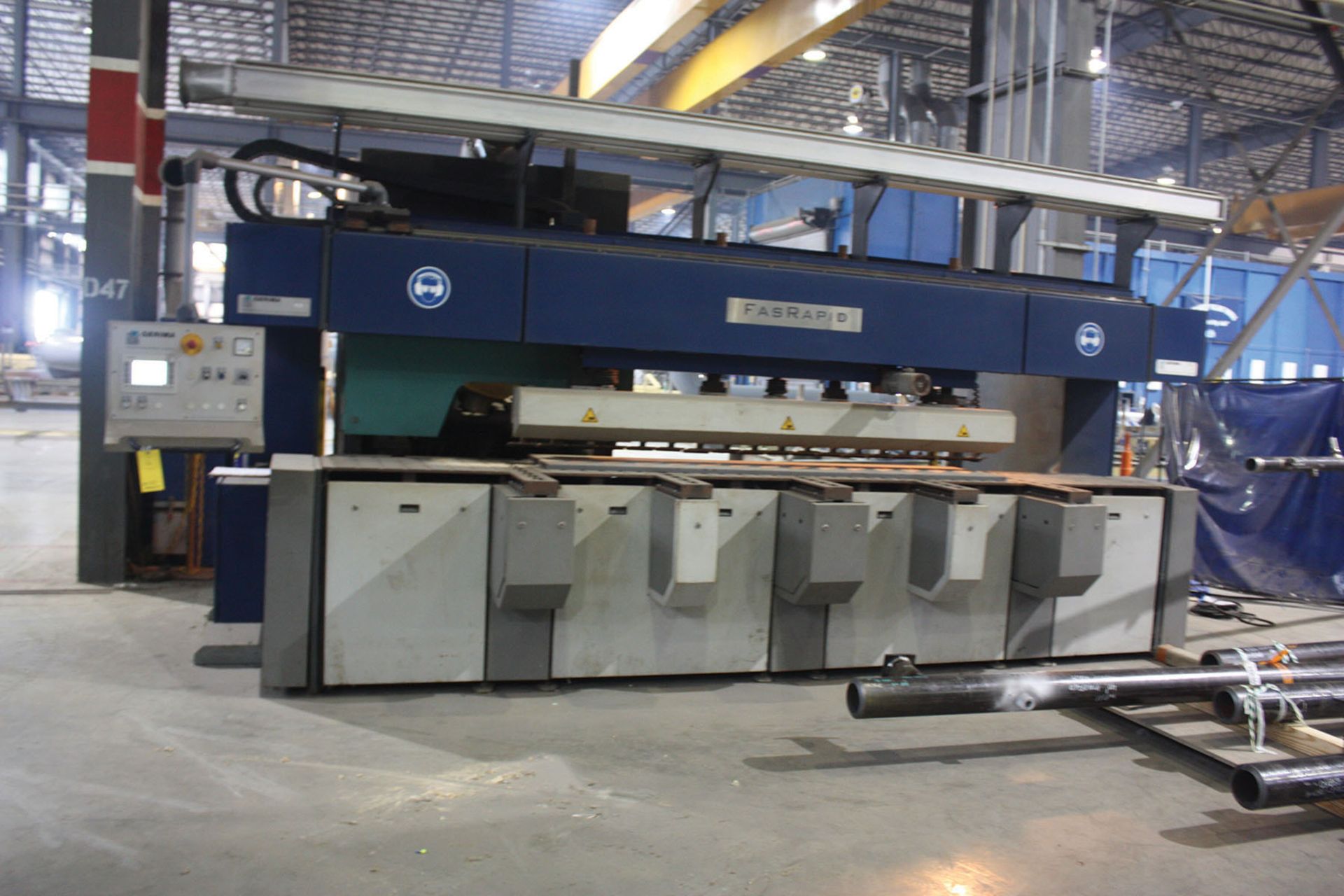 2011 GERIMA PLATE BEVELLER, MDL: FASRAPID LGA3000 TYPIII, CAP: 3'' THICK, MAX WIDTH CAP: 10',