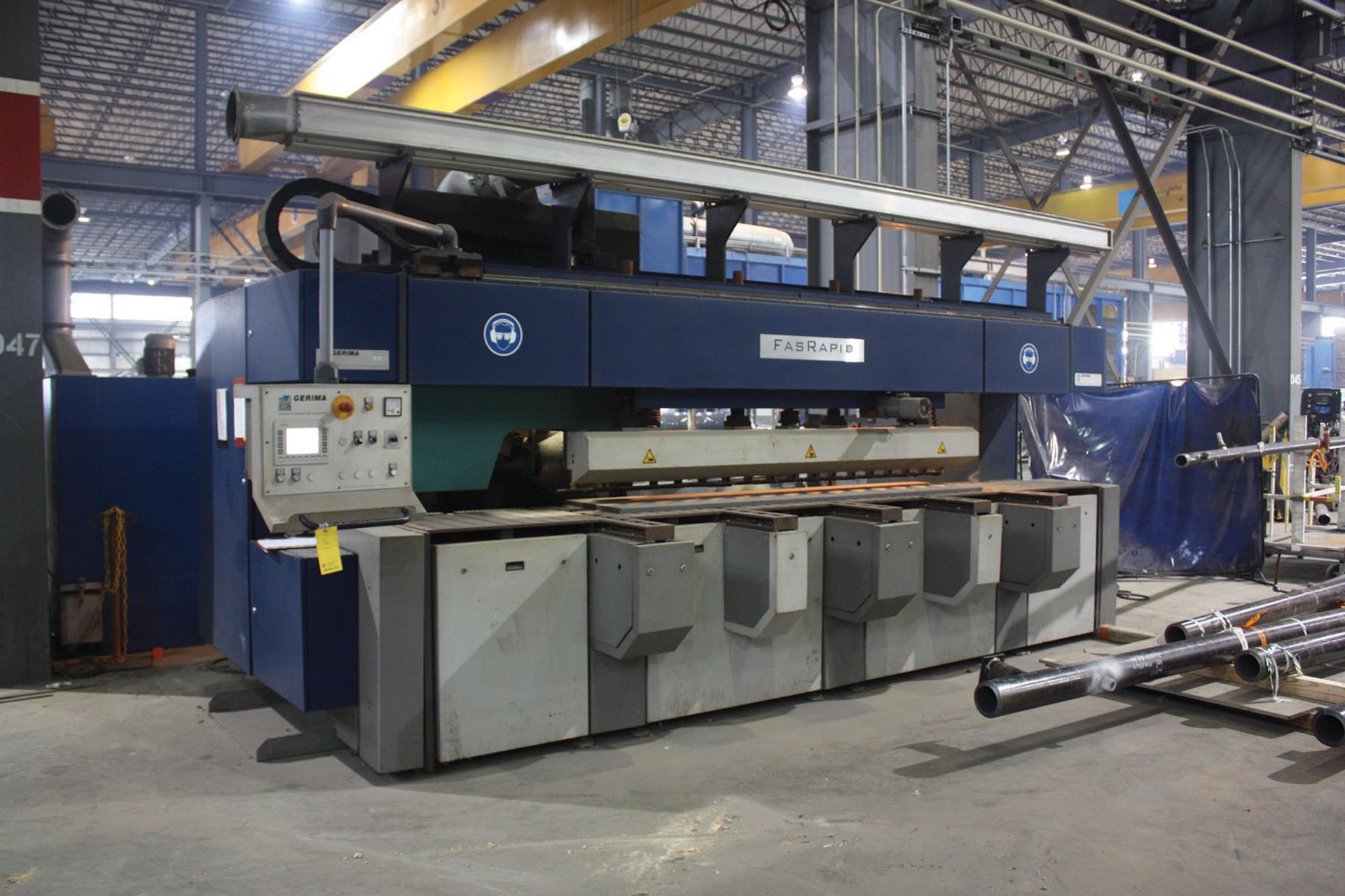 2011 GERIMA PLATE BEVELLER, MDL: FASRAPID LGA3000 TYPIII, CAP: 3'' THICK, MAX WIDTH CAP: 10', - Image 3 of 14