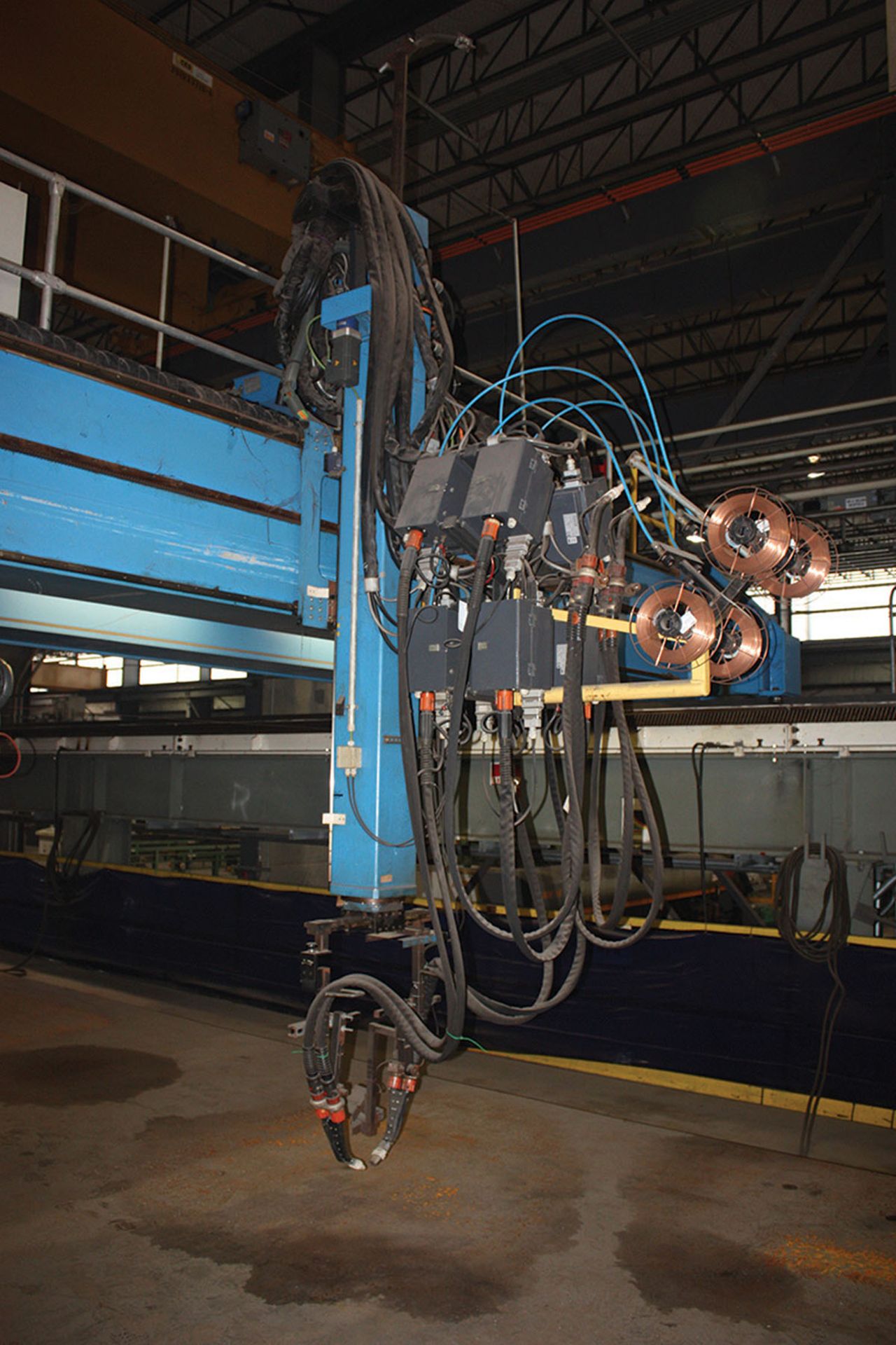 2009 DEUMA WELDING GANTRY, MDL: PQ10000 W/ (8) QUINTO GLC 603 WELDING POWER SOURCES, (2) WELDING - Image 8 of 31