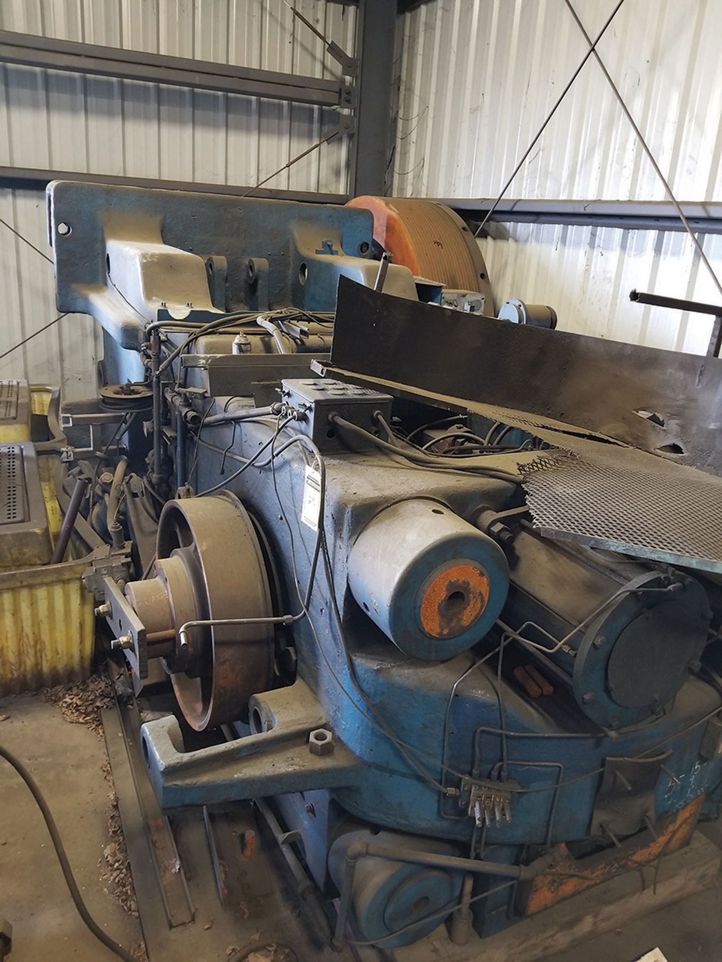 NATIONAL 1300-TON PRESS, REMOVED FROM SERVICE, NEW FLYWHEEL, S/N 21153 ***$5,500.00 RIGGING FEE*** - Image 3 of 3