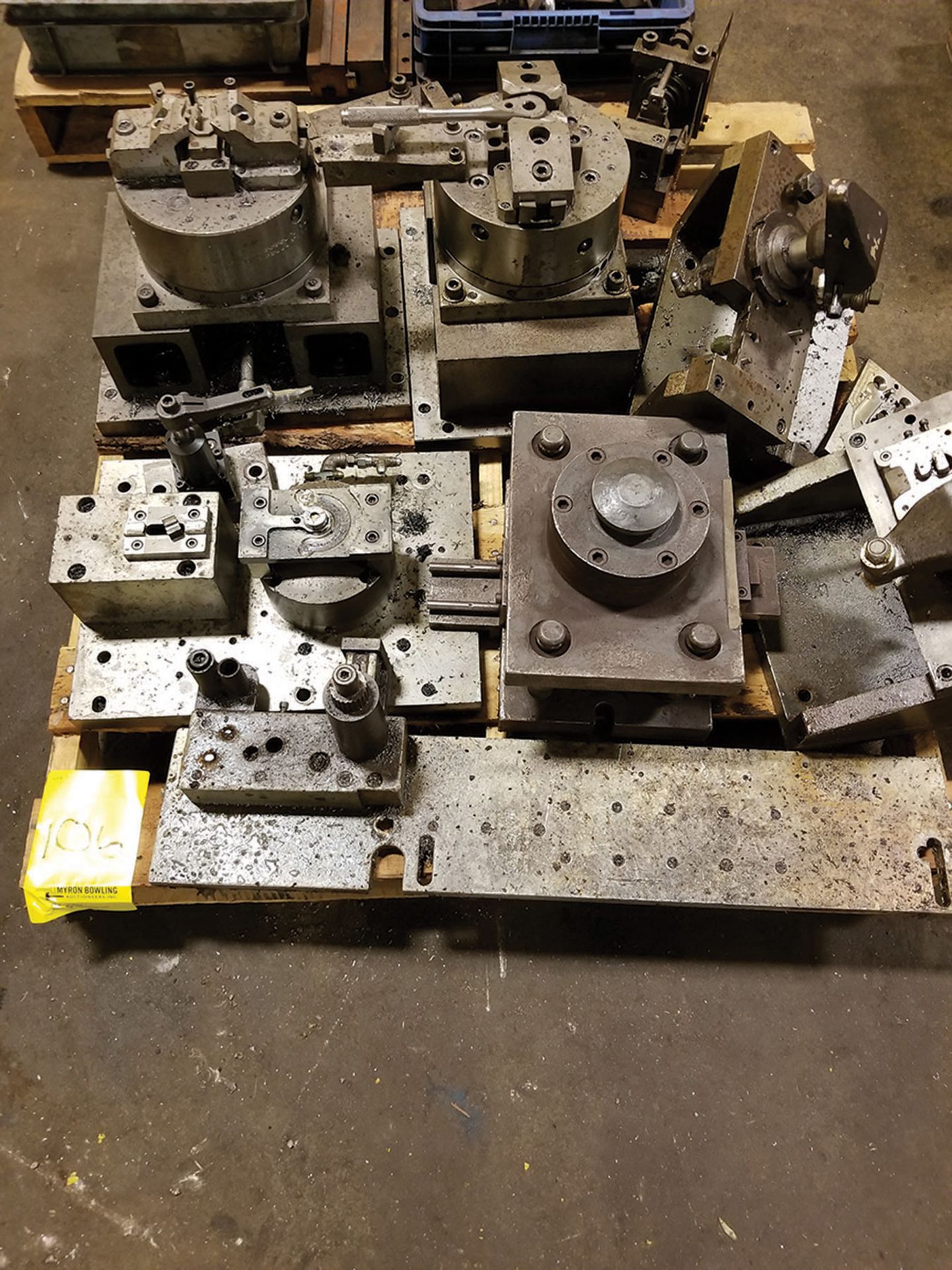 (6) PALLETS OF MISC. MACHINING REPLACEMENT PARTS - Image 3 of 8