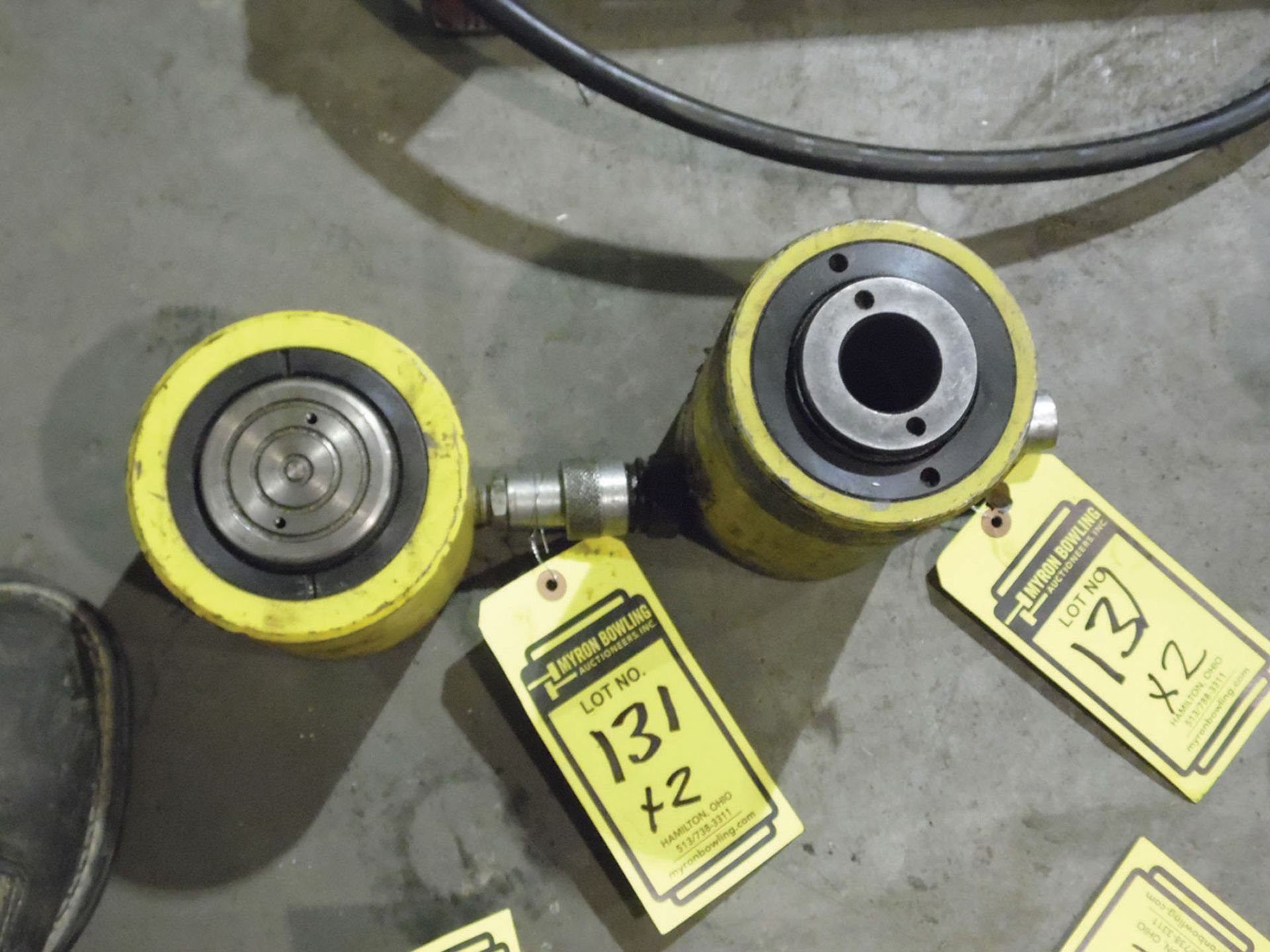 ENERPAC 50 & 30 TON BOTTLE JACKS