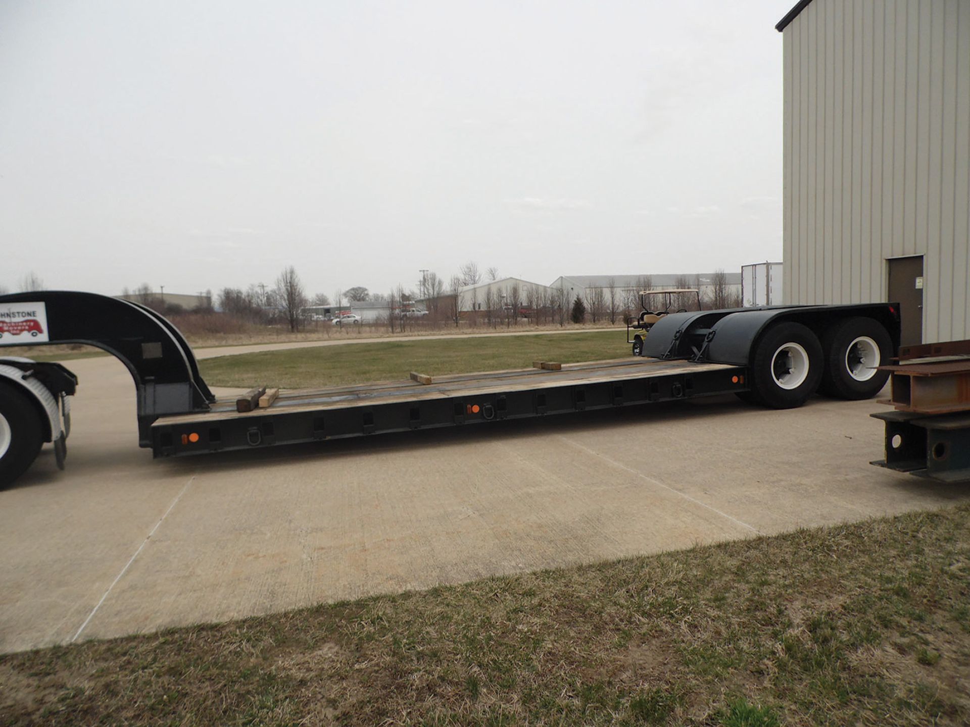 1956 TALBERT T/A RGN TRAILER; MODEL TD-50-RGRA, S/N 1489, 50 TON, 20' 3'' DECK - Image 2 of 3