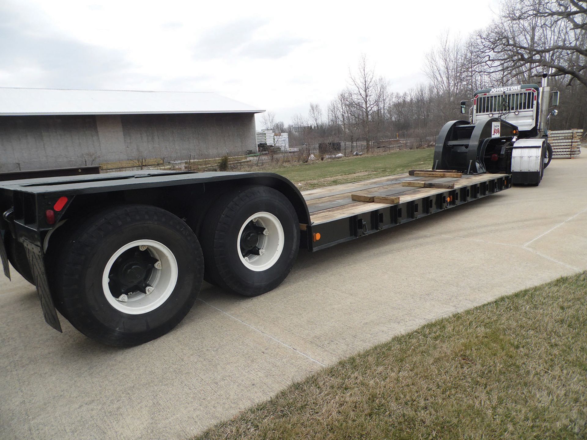 1956 TALBERT T/A RGN TRAILER; MODEL TD-50-RGRA, S/N 1489, 50 TON, 20' 3'' DECK - Image 3 of 3