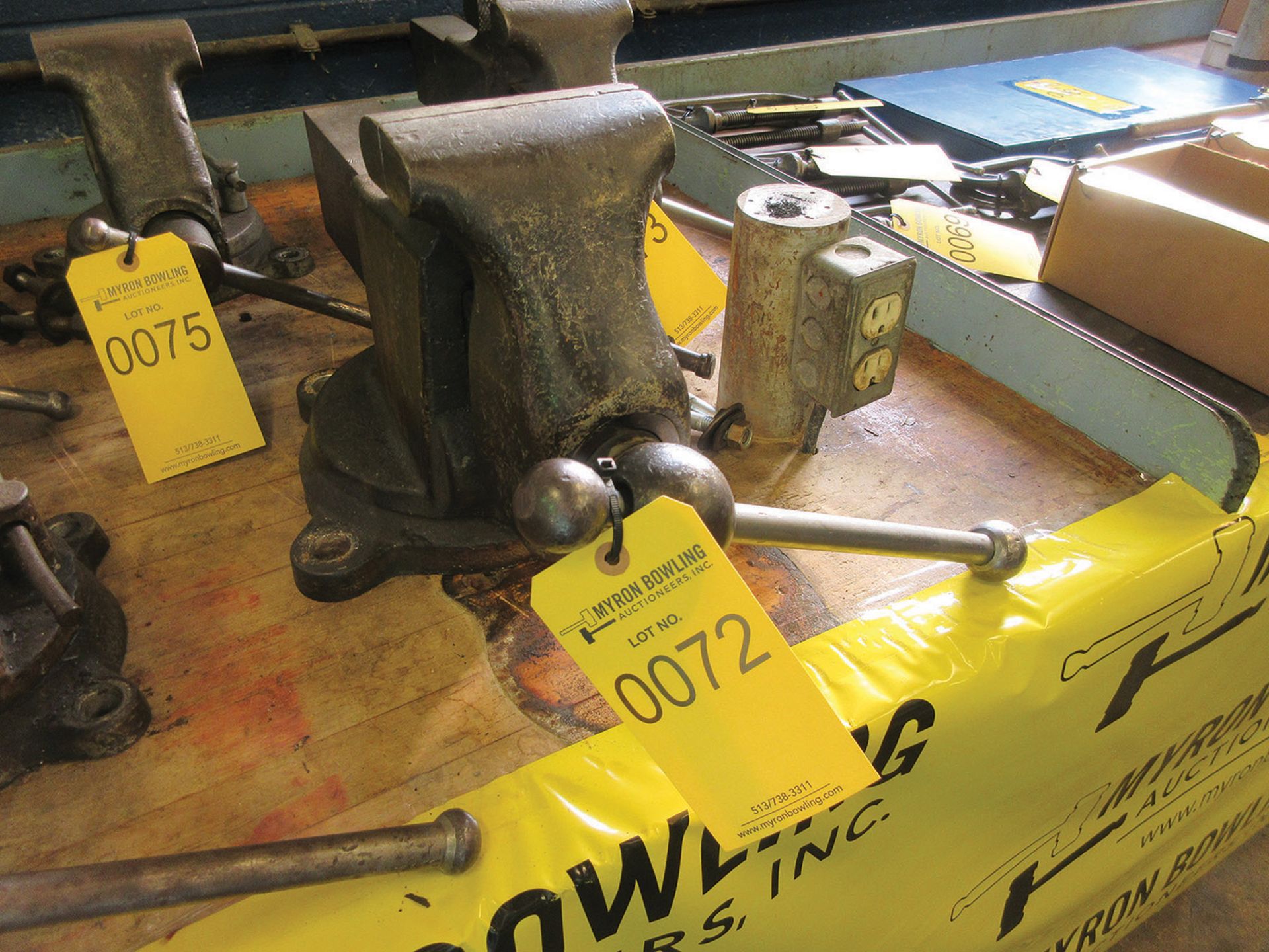 REED MFG. 5'' BENCH VISE