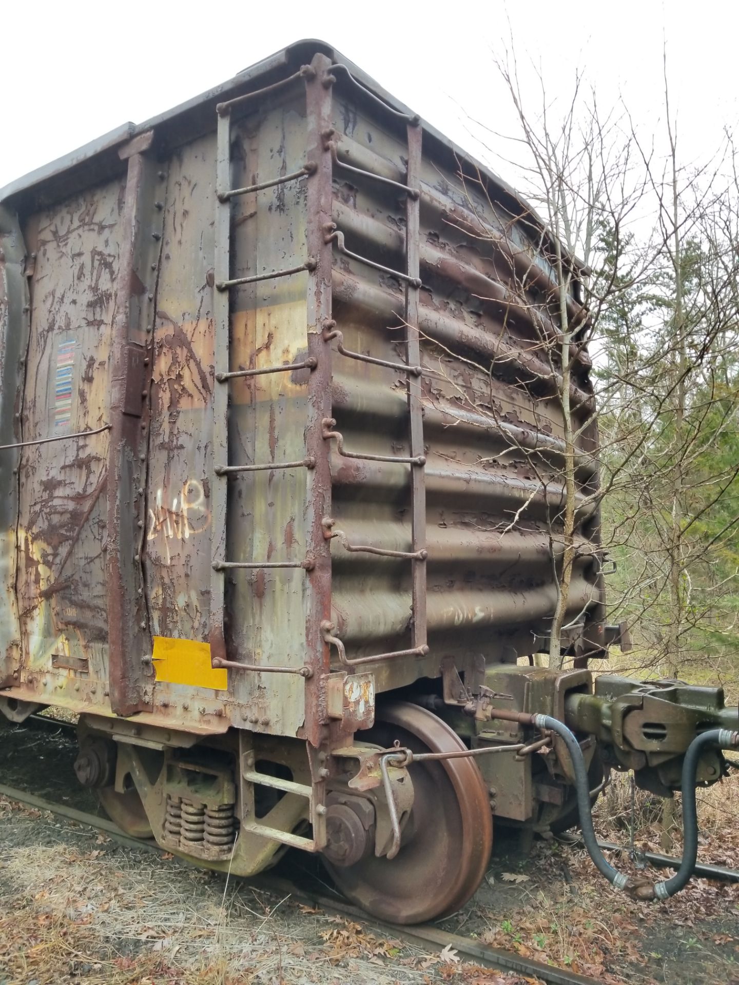 LOT 11 - (X 6) HIGH-SIDED GONDOLA RAIL CARS (DENNISVILLE, NJ) (11-1) 1984 SRXX 4130 HIGH-SIDED - Image 23 of 29