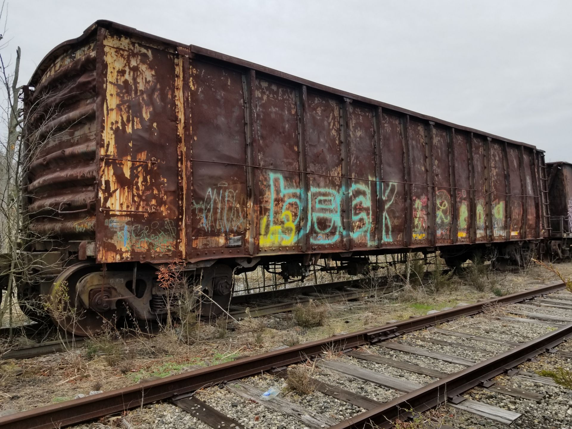 LOT 3 - (X 5) HIGH-SIDED GONDOLA RAIL CARS (CAPE MAY, NJ) (3-1) SRXX 4308 HIGH-SIDED GONDOLA RAIL - Image 18 of 19