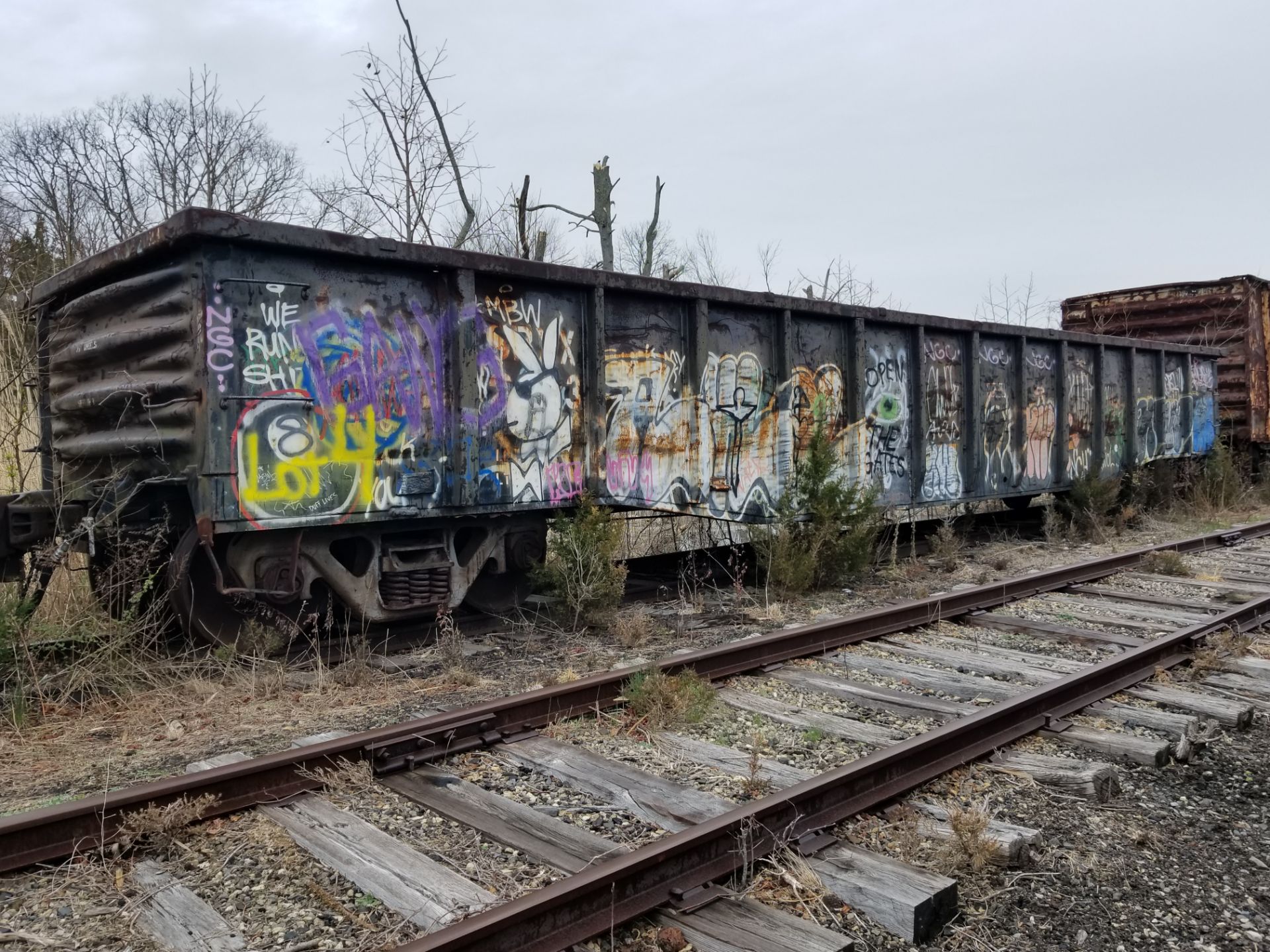 LOT 4 - (X 3) EQUIPPED LOW SIDED GONDOLA RAIL CARS (CAPE MAY, NJ) (4-1) SRXX 2014 EQUIPPED LOW-SIDED - Image 11 of 13