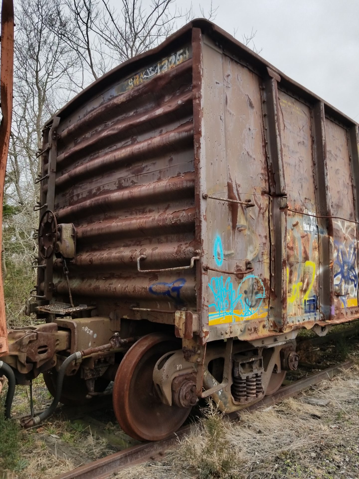 LOT 7- (X 5) HIGH-SIDED GONDOLA RAIL CARS (CAPE MAY, NJ) (7-1) SRXX 4174 HIGH-SIDED GONDOLA RAIL - Image 10 of 20