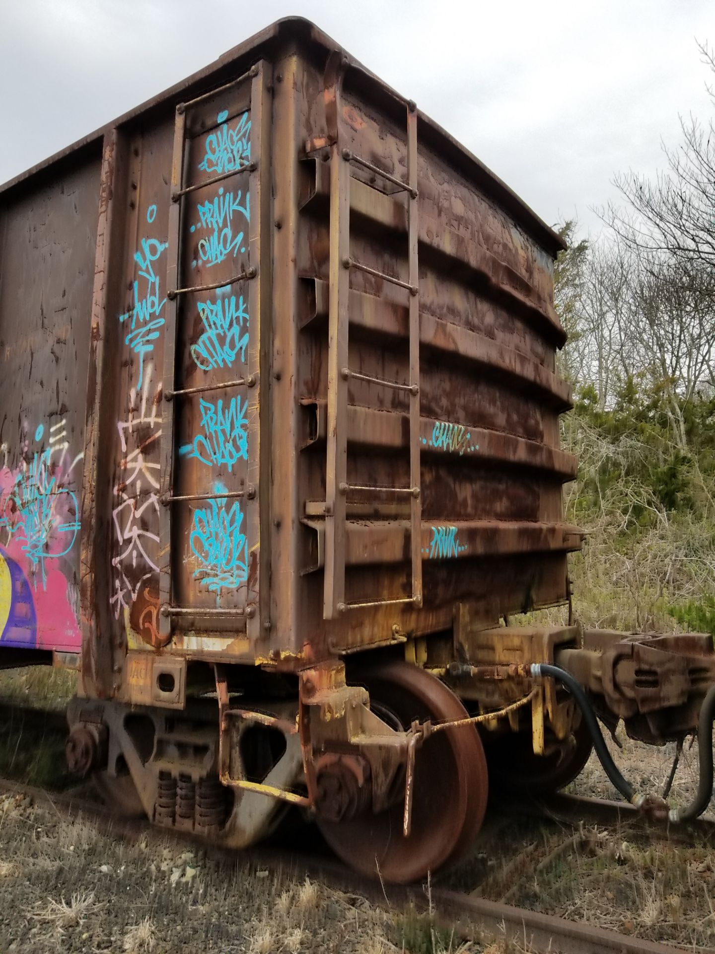 LOT 7- (X 5) HIGH-SIDED GONDOLA RAIL CARS (CAPE MAY, NJ) (7-1) SRXX 4174 HIGH-SIDED GONDOLA RAIL - Image 5 of 20