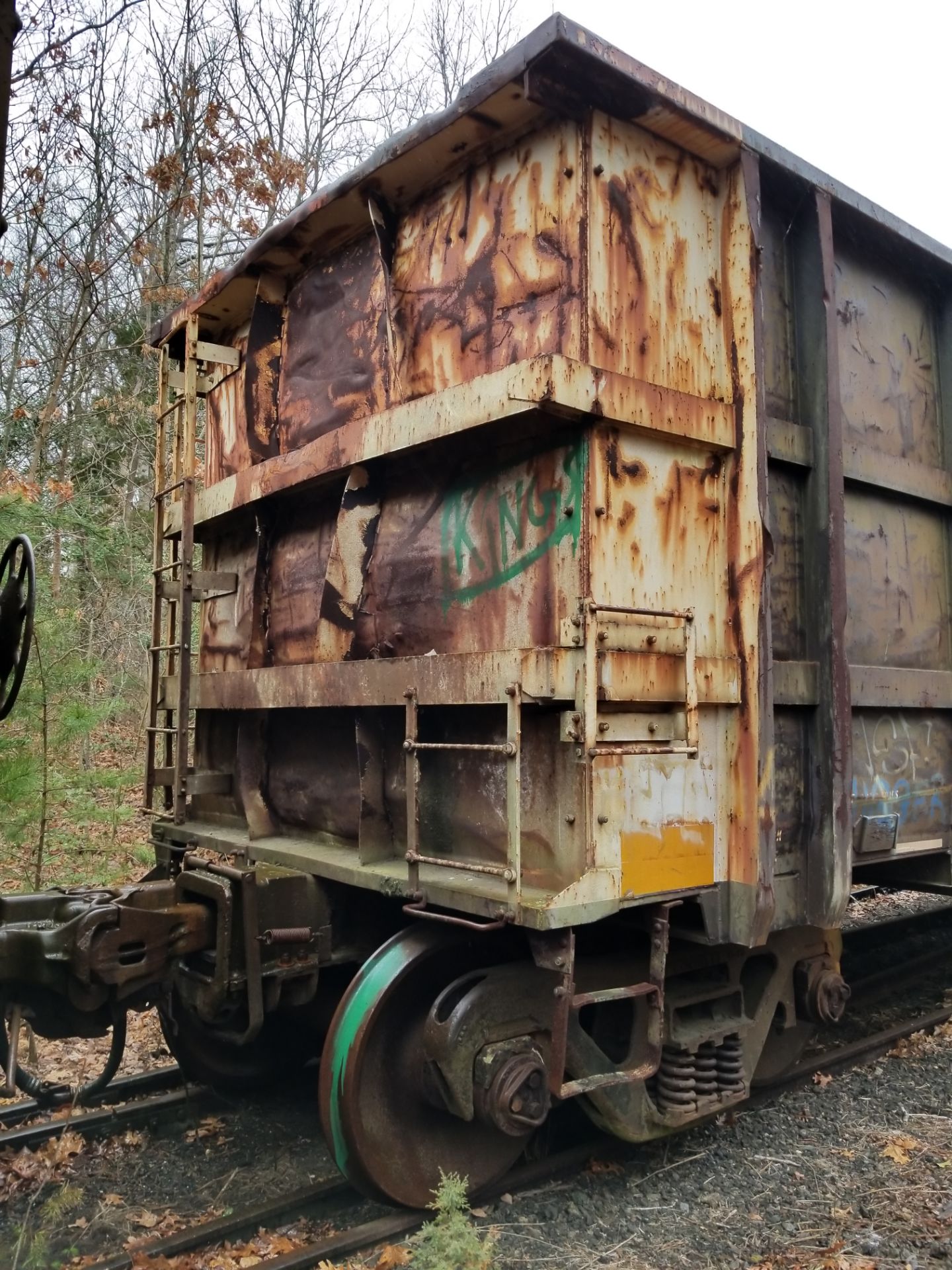 LOT 11 - (X 6) HIGH-SIDED GONDOLA RAIL CARS (DENNISVILLE, NJ) (11-1) 1984 SRXX 4130 HIGH-SIDED - Image 8 of 29