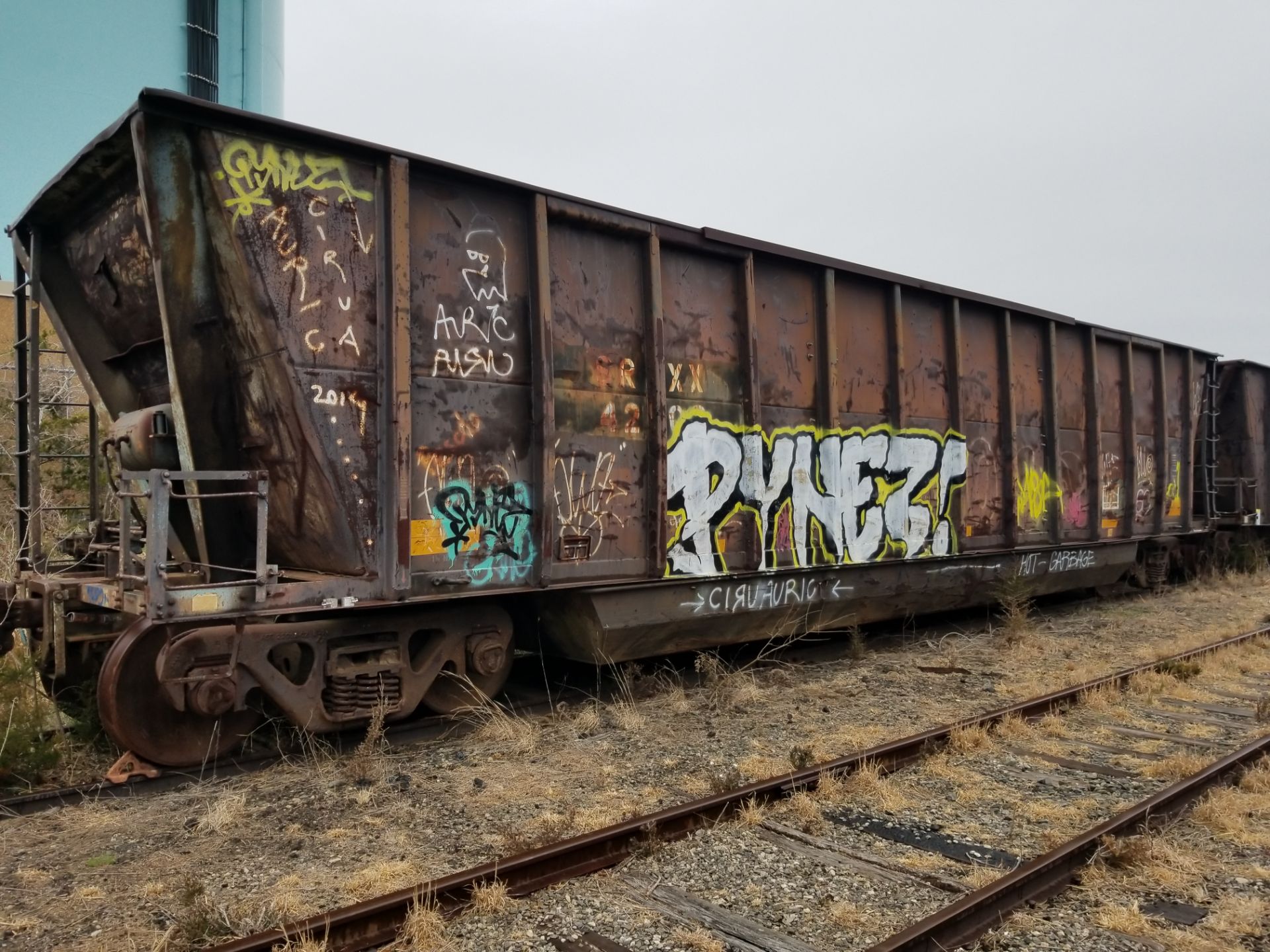 LOT 1 - (X4) BATH TUB BELLY GONDOLA RAIL CARS (CAPE MAY, NJ) (1-1) SRXX 4203 BATH TUB BELLY - Image 6 of 21