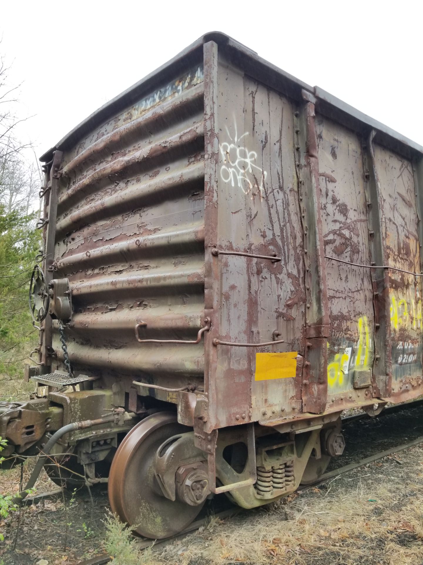 LOT 11 - (X 6) HIGH-SIDED GONDOLA RAIL CARS (DENNISVILLE, NJ) (11-1) 1984 SRXX 4130 HIGH-SIDED - Image 20 of 29