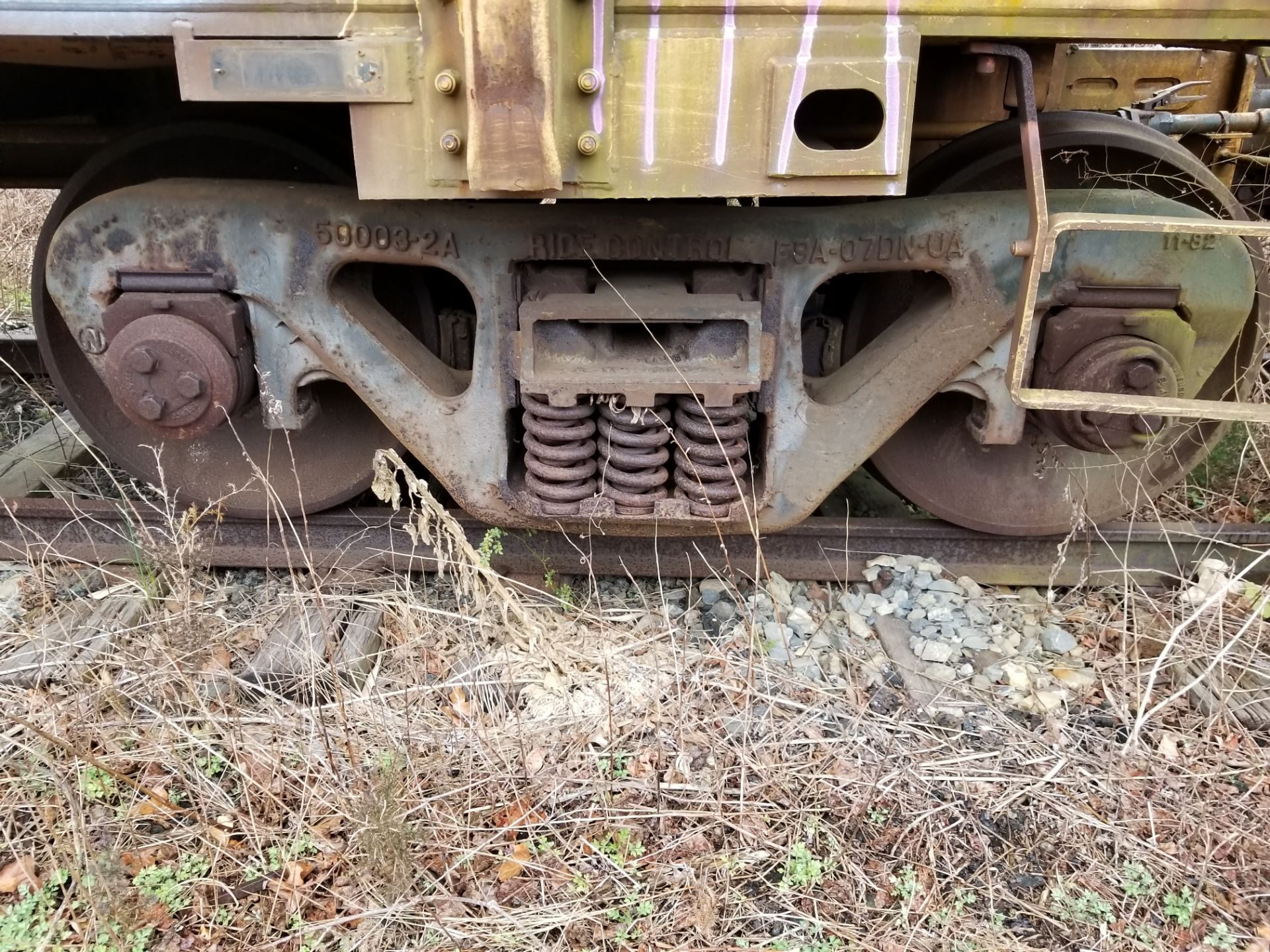 LOT 3 - (X 5) HIGH-SIDED GONDOLA RAIL CARS (CAPE MAY, NJ) (3-1) SRXX 4308 HIGH-SIDED GONDOLA RAIL - Image 7 of 19