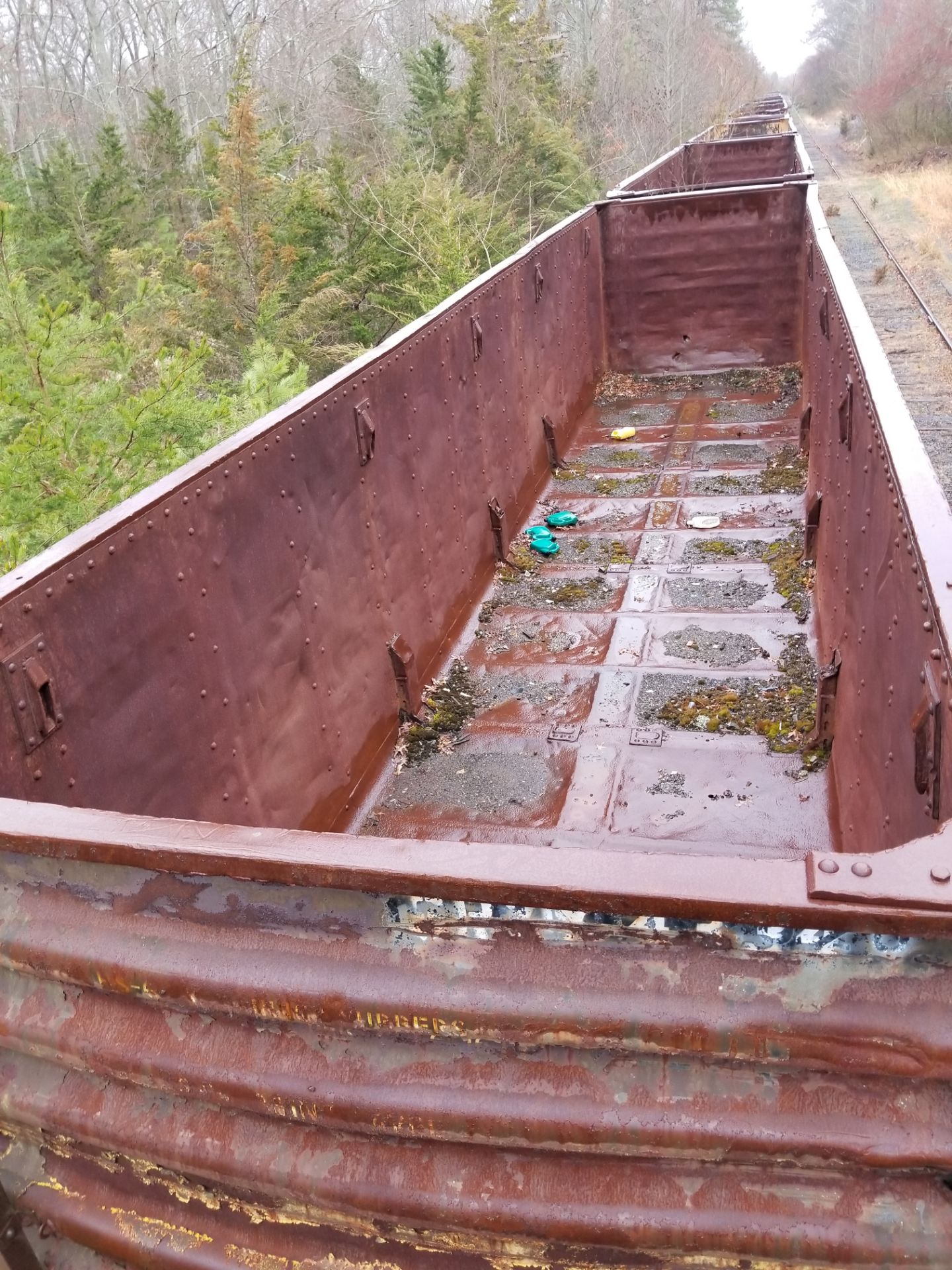 LOT 11 - (X 6) HIGH-SIDED GONDOLA RAIL CARS (DENNISVILLE, NJ) (11-1) 1984 SRXX 4130 HIGH-SIDED - Image 15 of 29