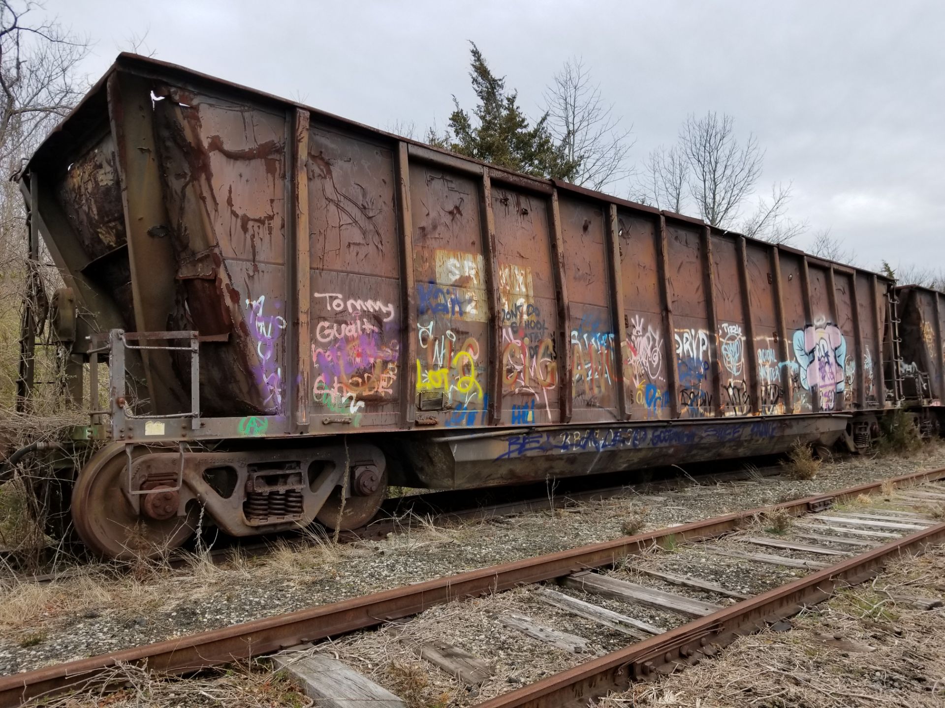 LOT 2 - (X 6) BATH TUB BELLY GONDOLA RAIL CARS (CAPE MAY, NJ) (2-1) SRXX 4207 BATH TUB BELLY GONDOLA - Image 18 of 23