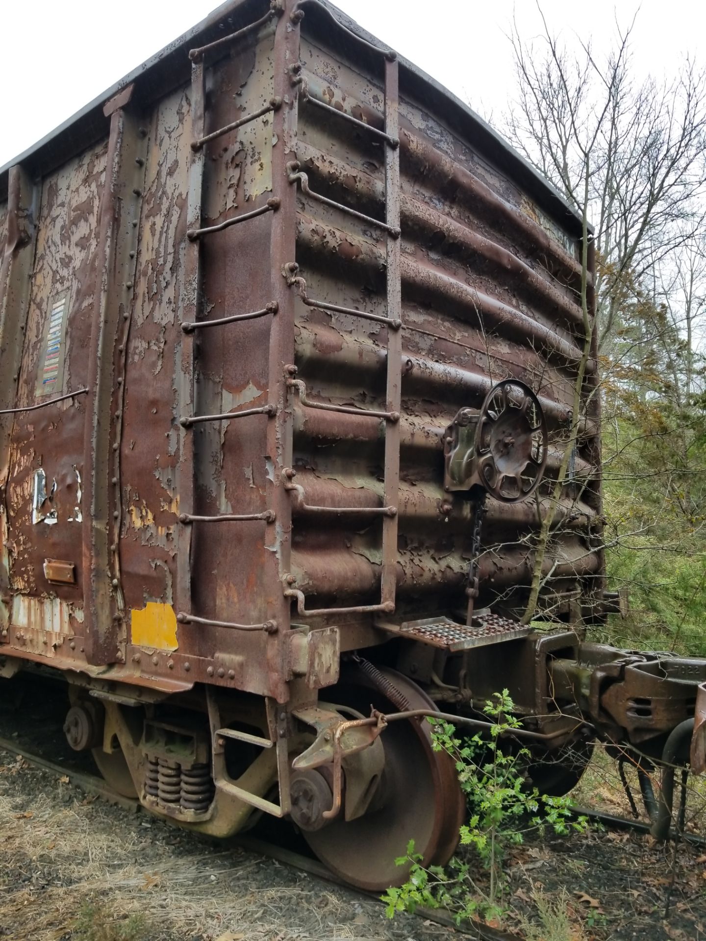 LOT 11 - (X 6) HIGH-SIDED GONDOLA RAIL CARS (DENNISVILLE, NJ) (11-1) 1984 SRXX 4130 HIGH-SIDED - Image 19 of 29