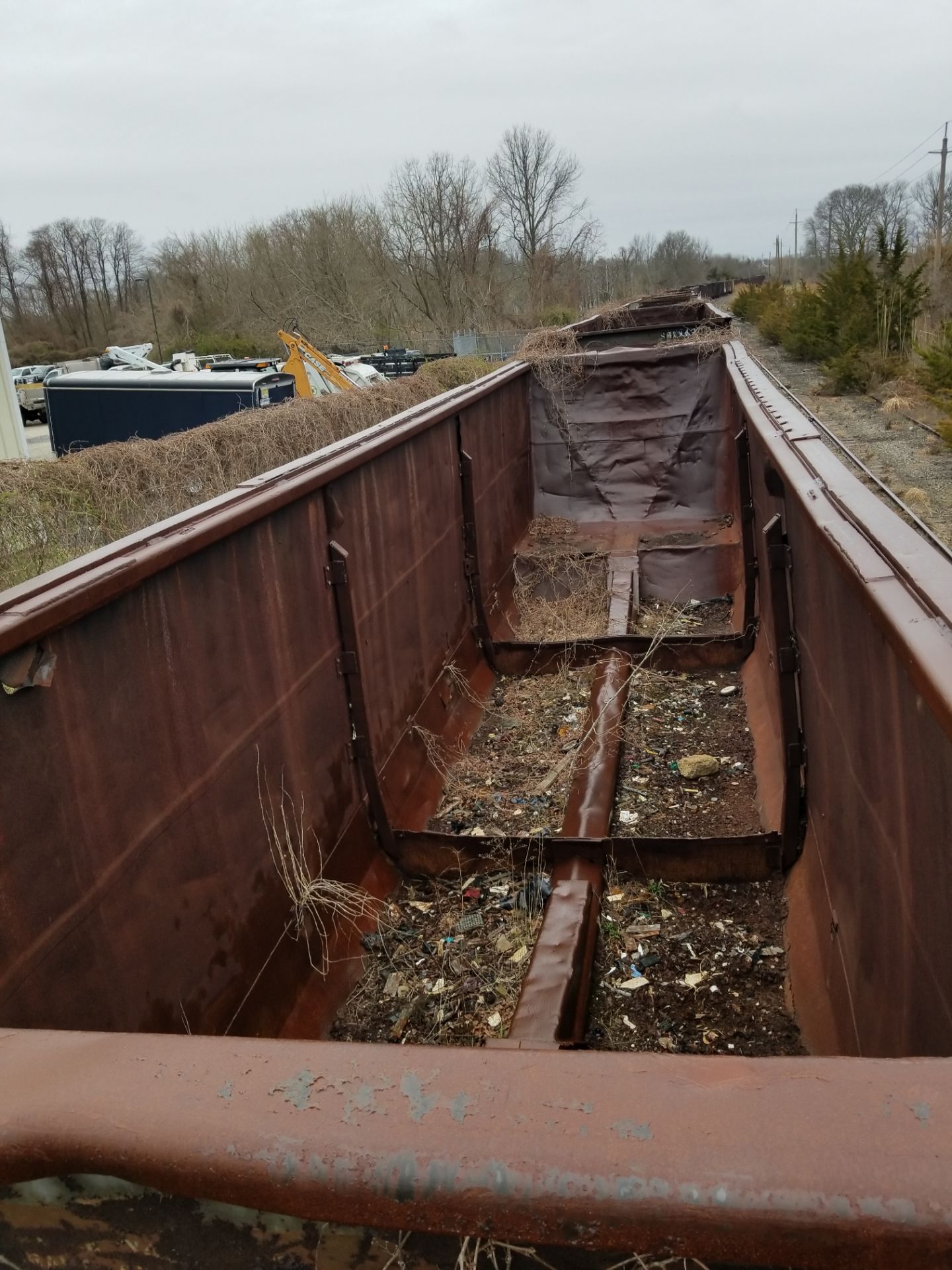 LOT 1 - (X4) BATH TUB BELLY GONDOLA RAIL CARS (CAPE MAY, NJ) (1-1) SRXX 4203 BATH TUB BELLY - Image 17 of 21