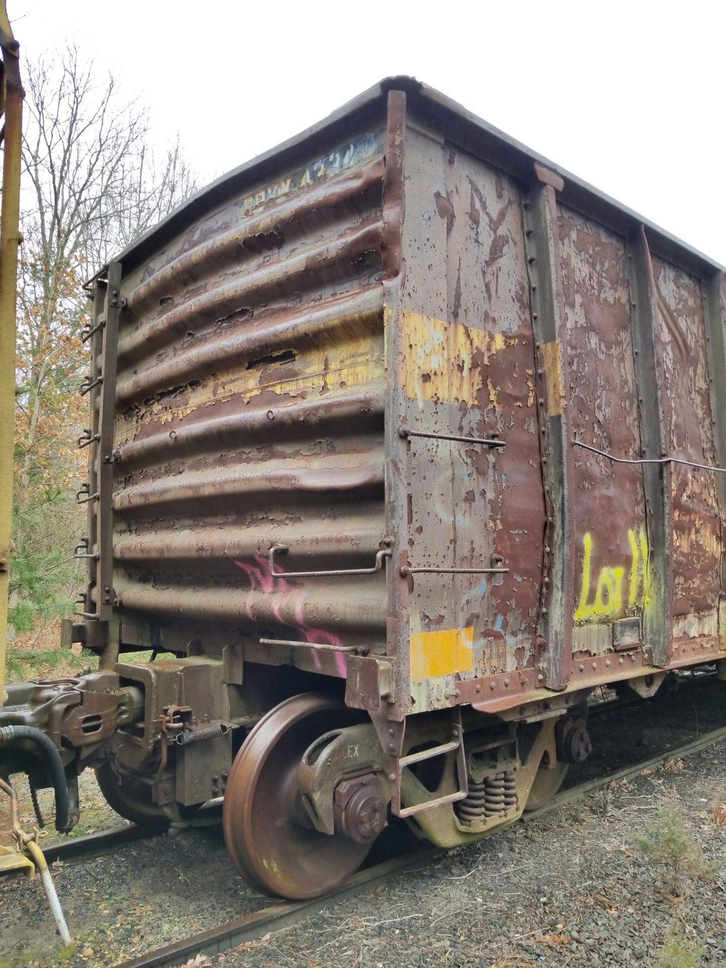 LOT 11 - (X 6) HIGH-SIDED GONDOLA RAIL CARS (DENNISVILLE, NJ) (11-1) 1984 SRXX 4130 HIGH-SIDED - Image 16 of 29