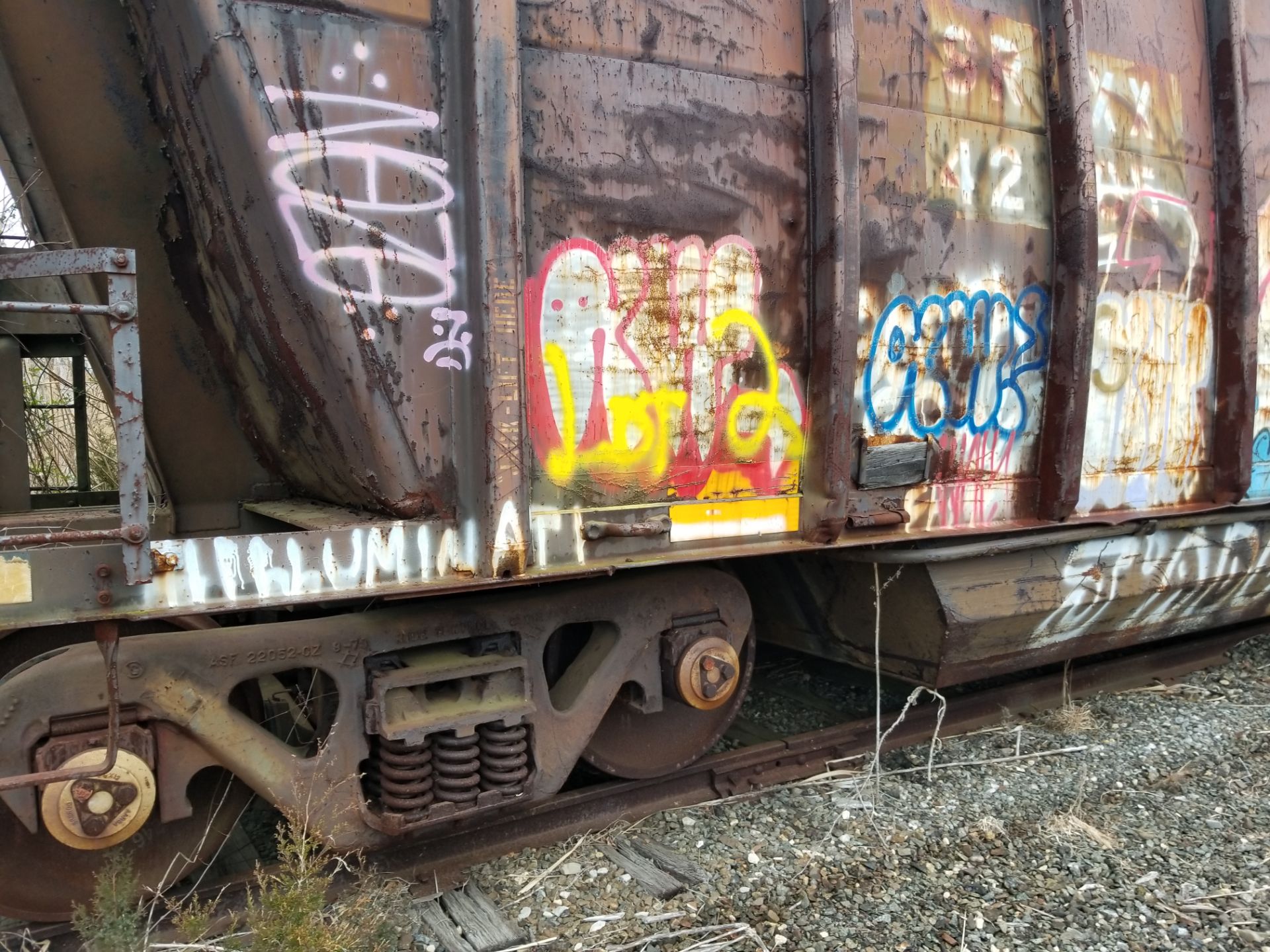 LOT 2 - (X 6) BATH TUB BELLY GONDOLA RAIL CARS (CAPE MAY, NJ) (2-1) SRXX 4207 BATH TUB BELLY GONDOLA - Image 6 of 23