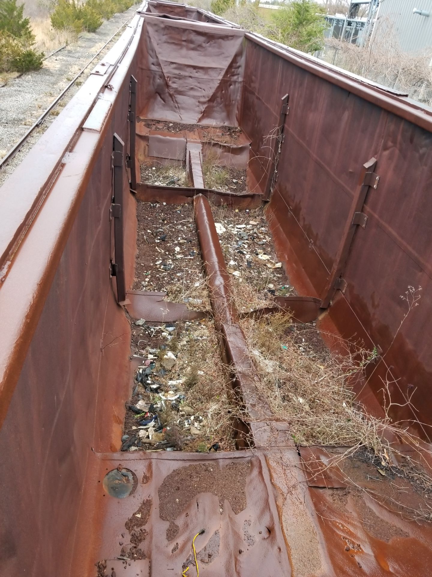 LOT 1 - (X4) BATH TUB BELLY GONDOLA RAIL CARS (CAPE MAY, NJ) (1-1) SRXX 4203 BATH TUB BELLY - Image 15 of 21