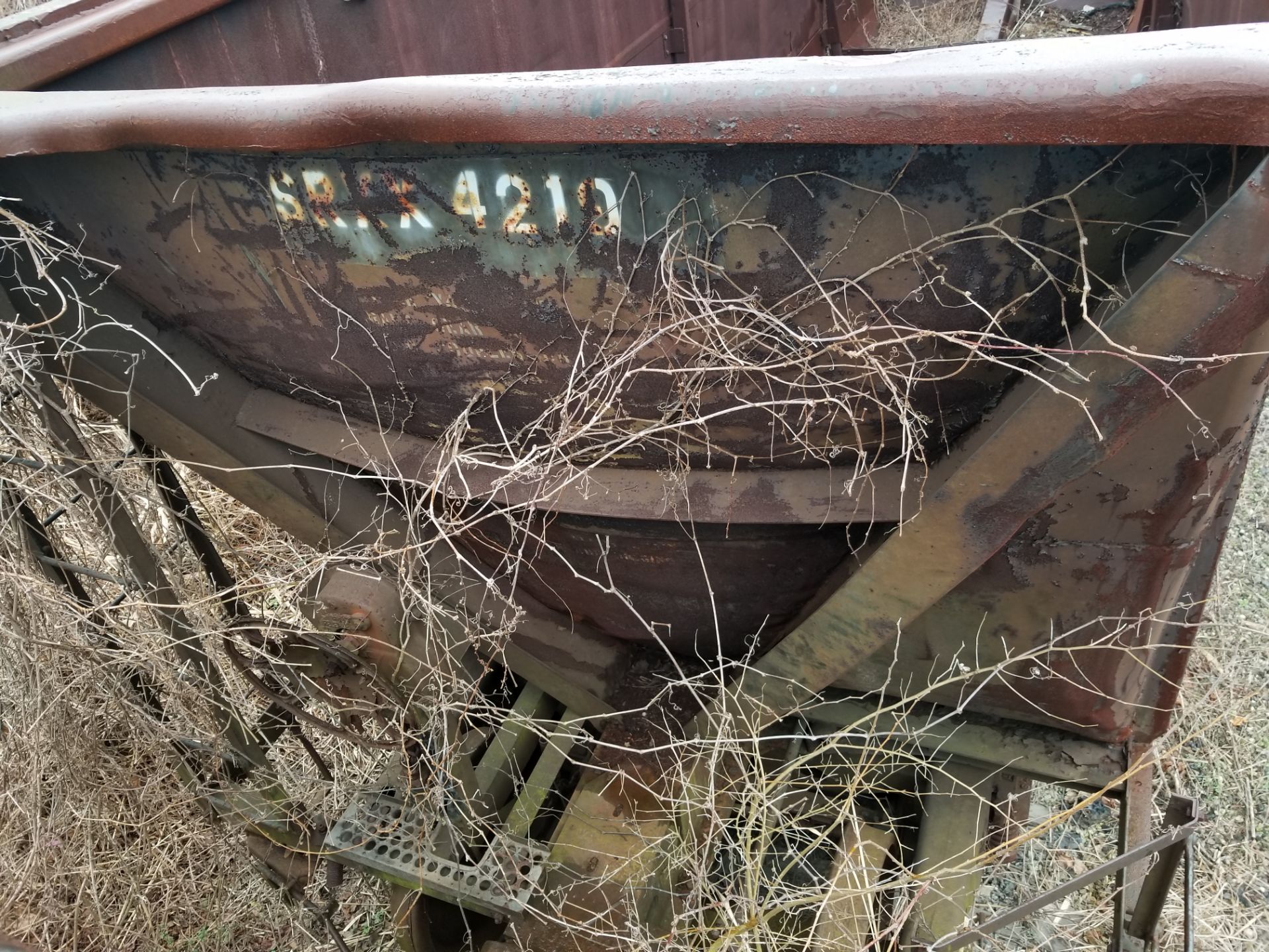 LOT 1 - (X4) BATH TUB BELLY GONDOLA RAIL CARS (CAPE MAY, NJ) (1-1) SRXX 4203 BATH TUB BELLY - Image 18 of 21