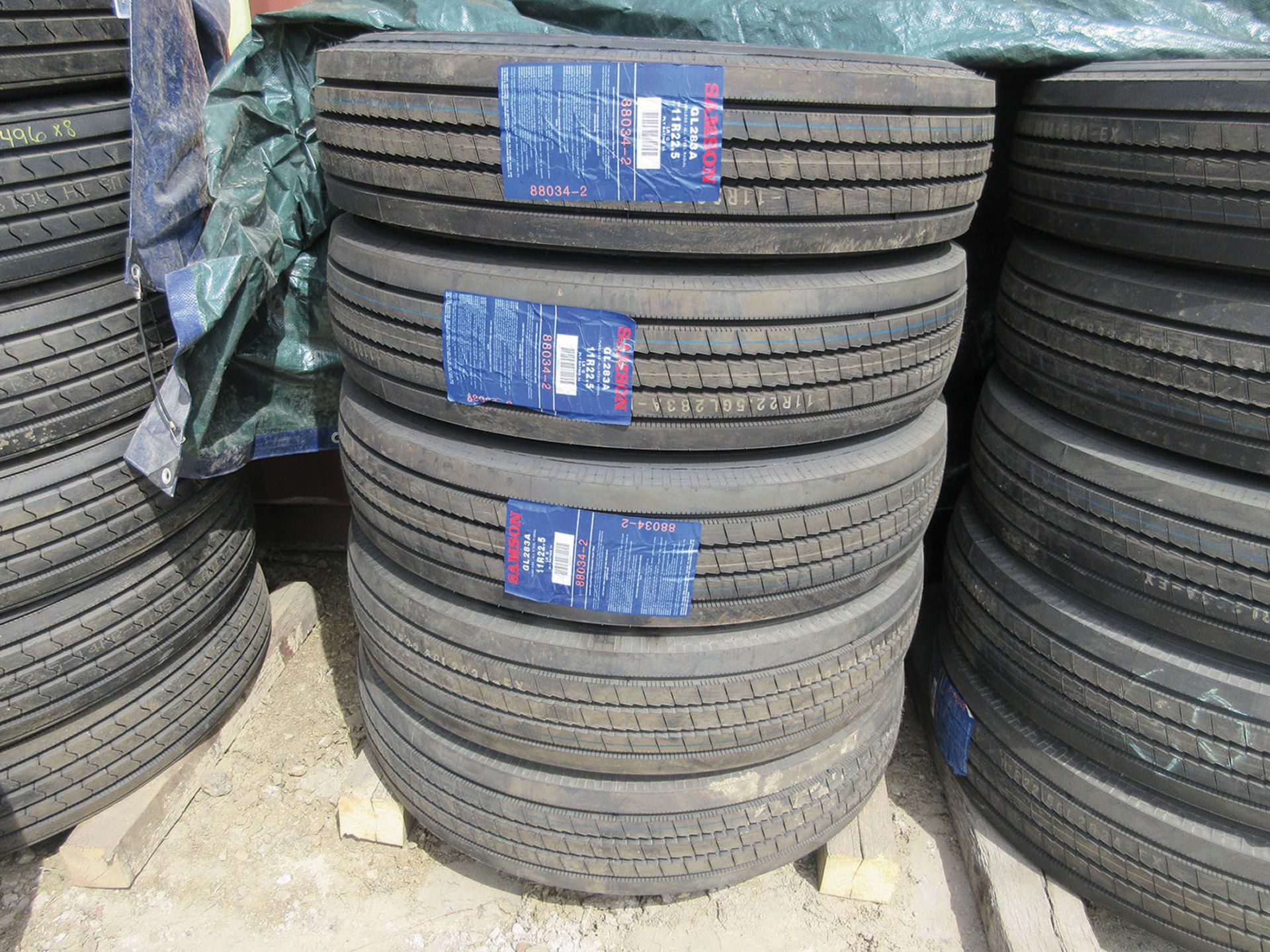 (NEW) SAMSON GLA283A 11R22.5 TIRES (X5)