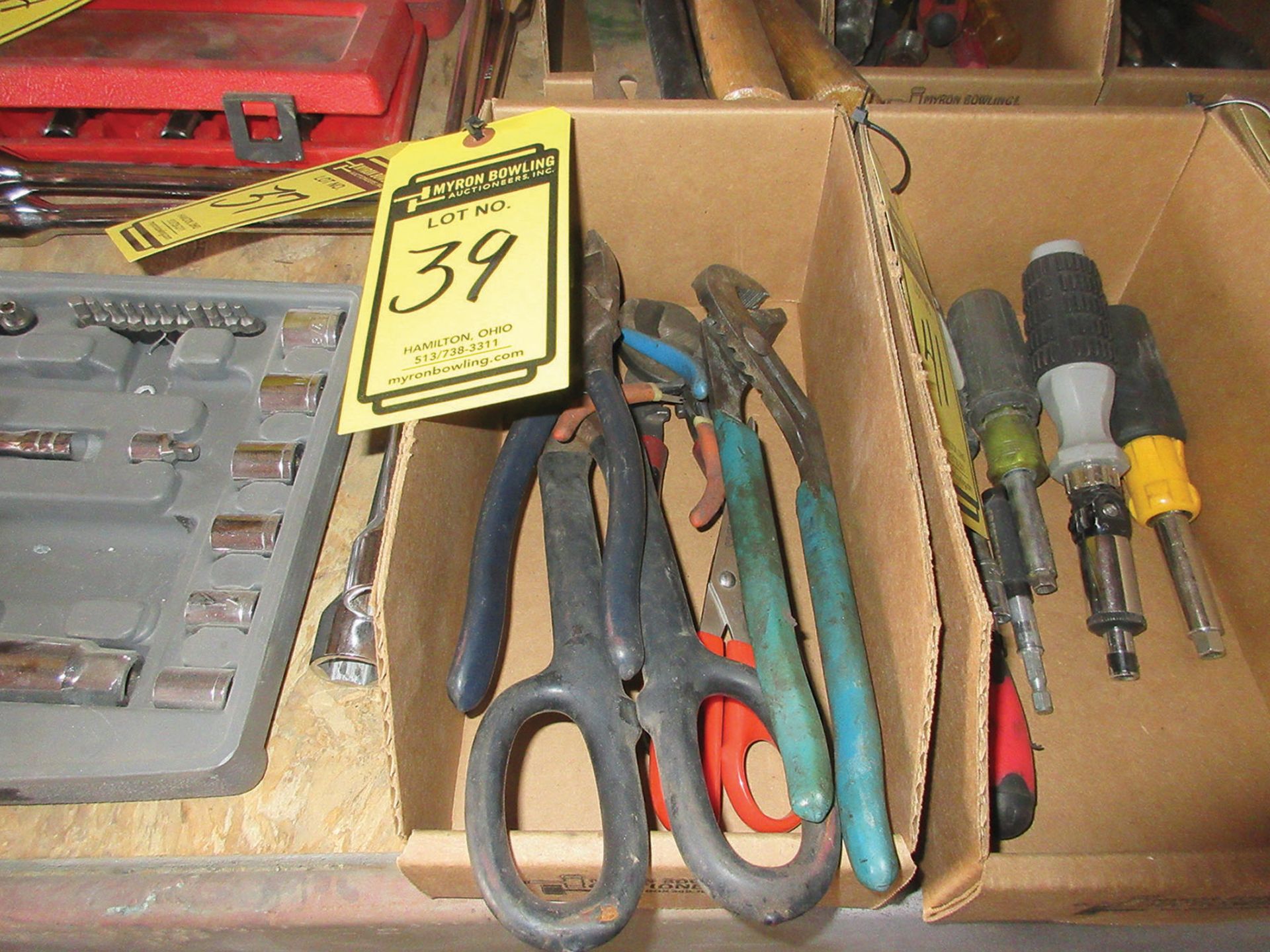 SNIPS, CHANNEL LOCK, AND PLIERS