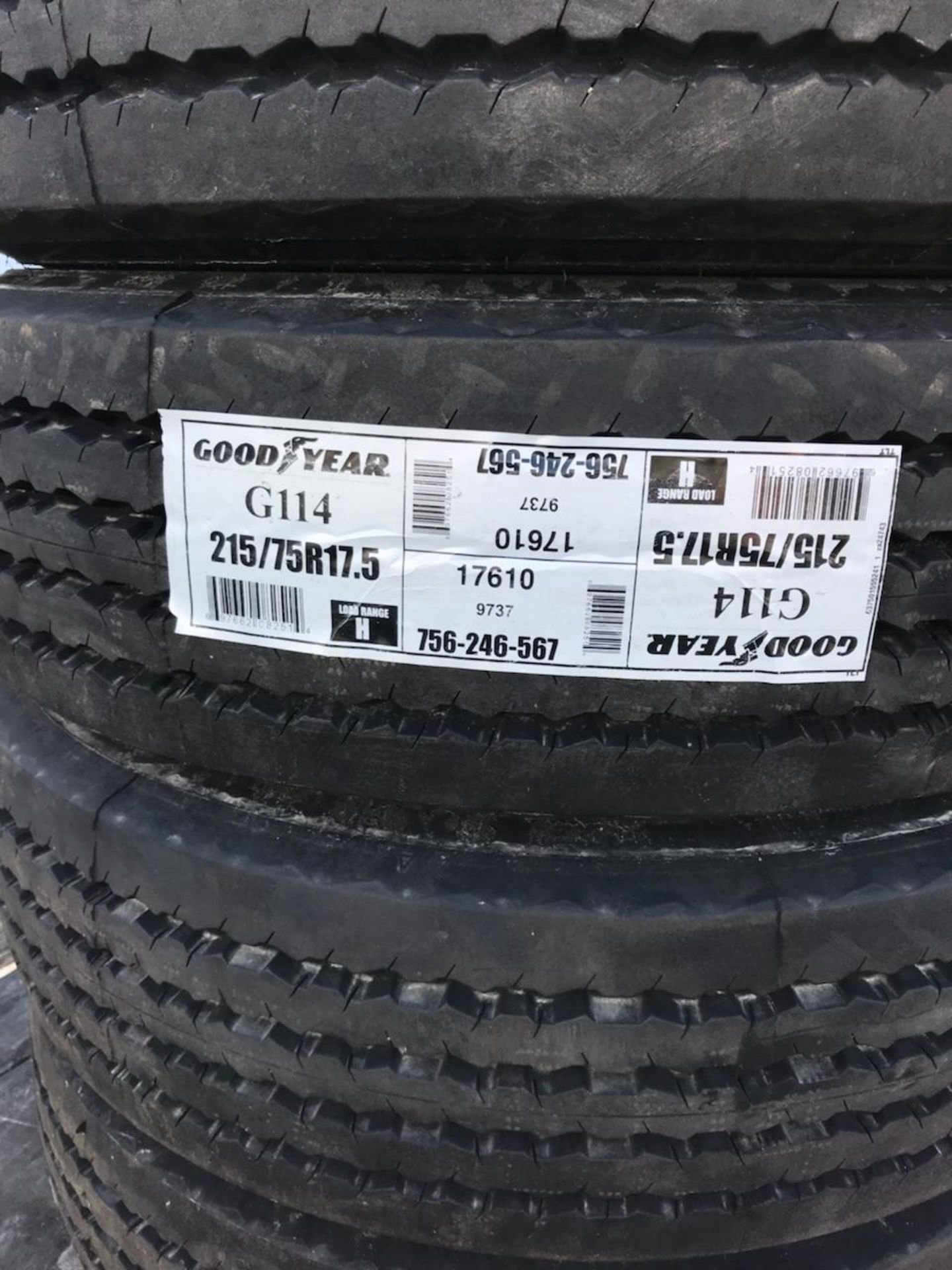 (4) NEW GOODYEAR 215/75R17.5 TIRES - Image 2 of 3