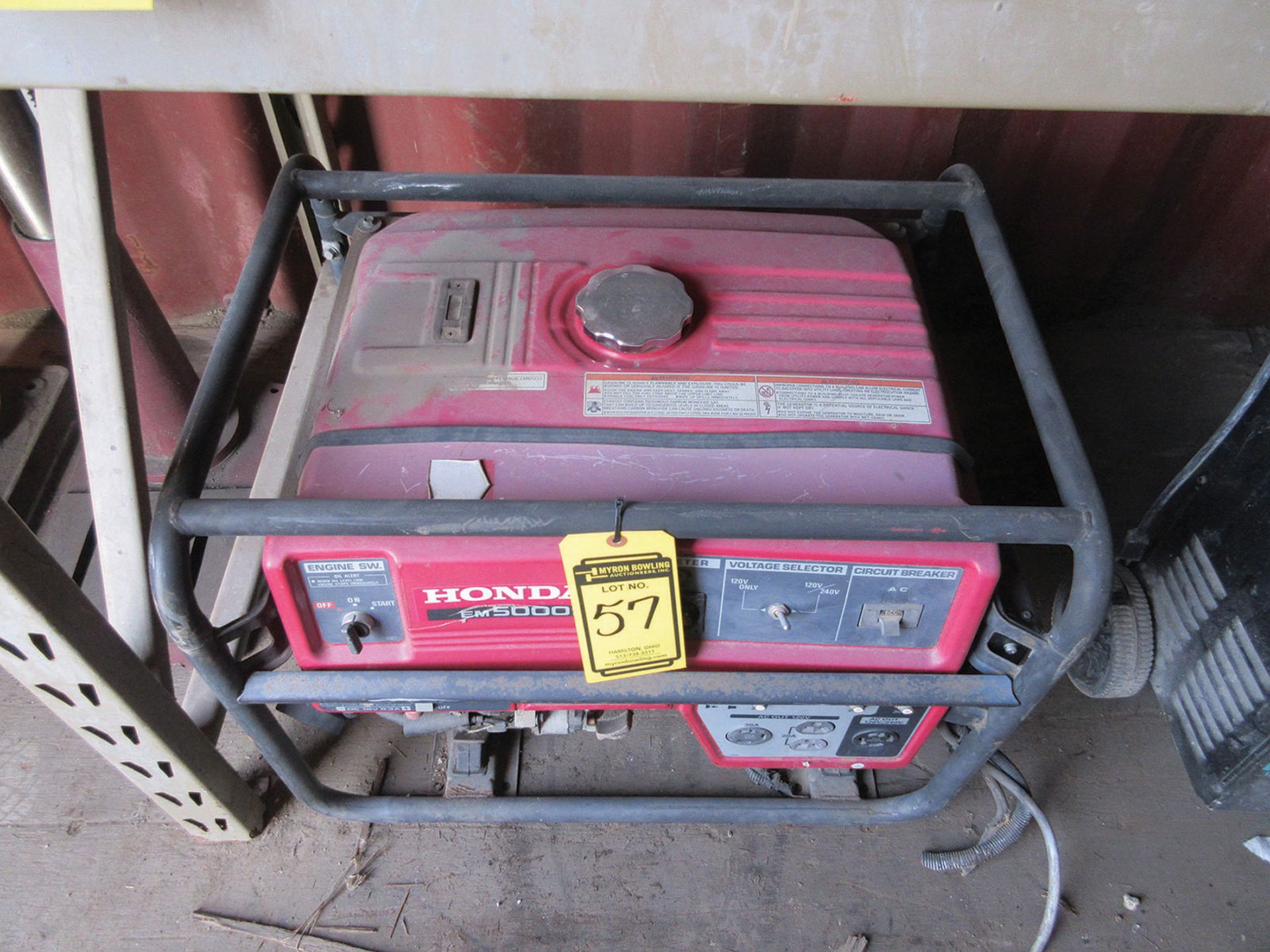 HONDA EM5000S GENERATOR