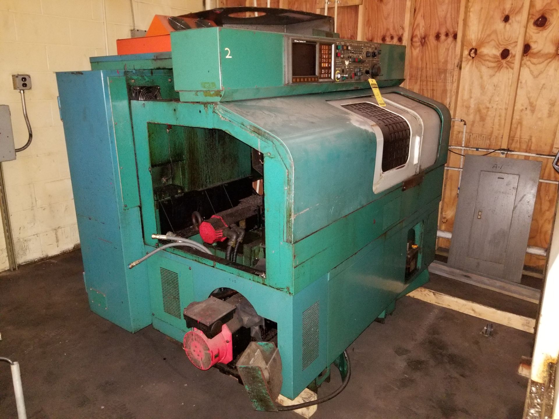 NAKAMURA CNC HORIZONTAL MACHINING CENTER, USED FOR PARTS TAKE OFF, NEEDS WORK - Image 2 of 5