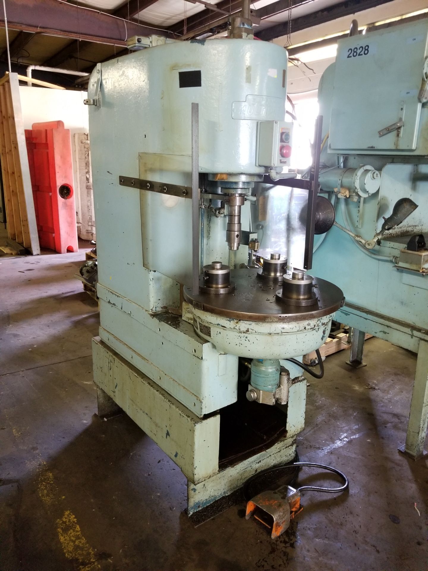 8-TON DENNISON MULTI PRESS C FRAME HYDRAULIC PRESS, S/N 12882, MODEL FG8C09 C3 7A46A57S06, 3-