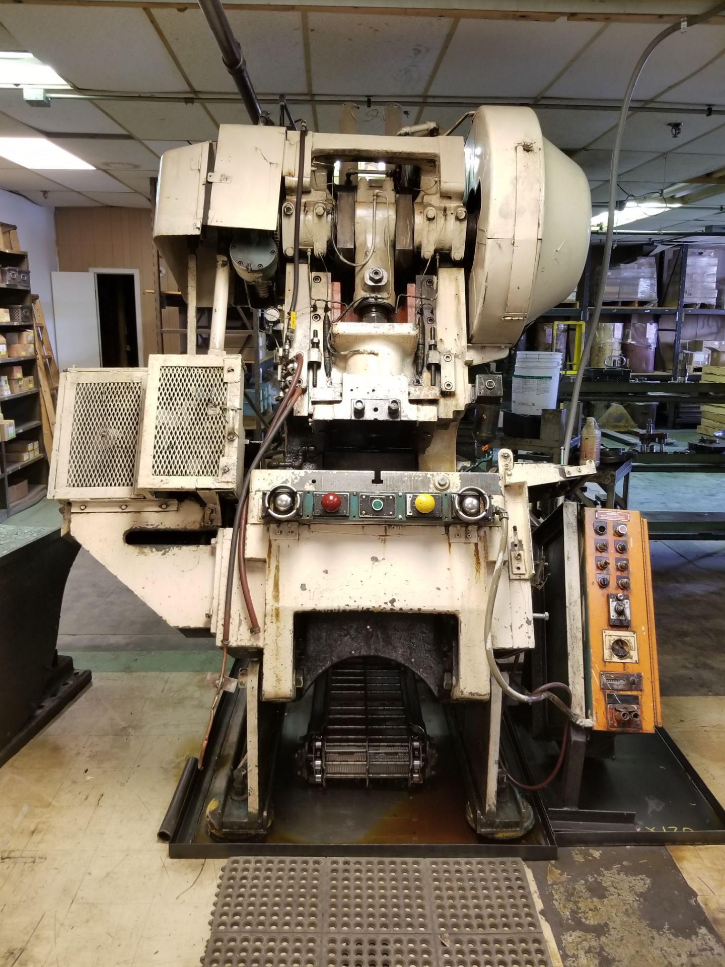 60-TON BLISS OBI PRESS, S/N H66190/HP49956, MODEL C-60, NEW 1972, 2 1/2'' STROKE, 3'' ADJUSTMENT, - Image 2 of 8