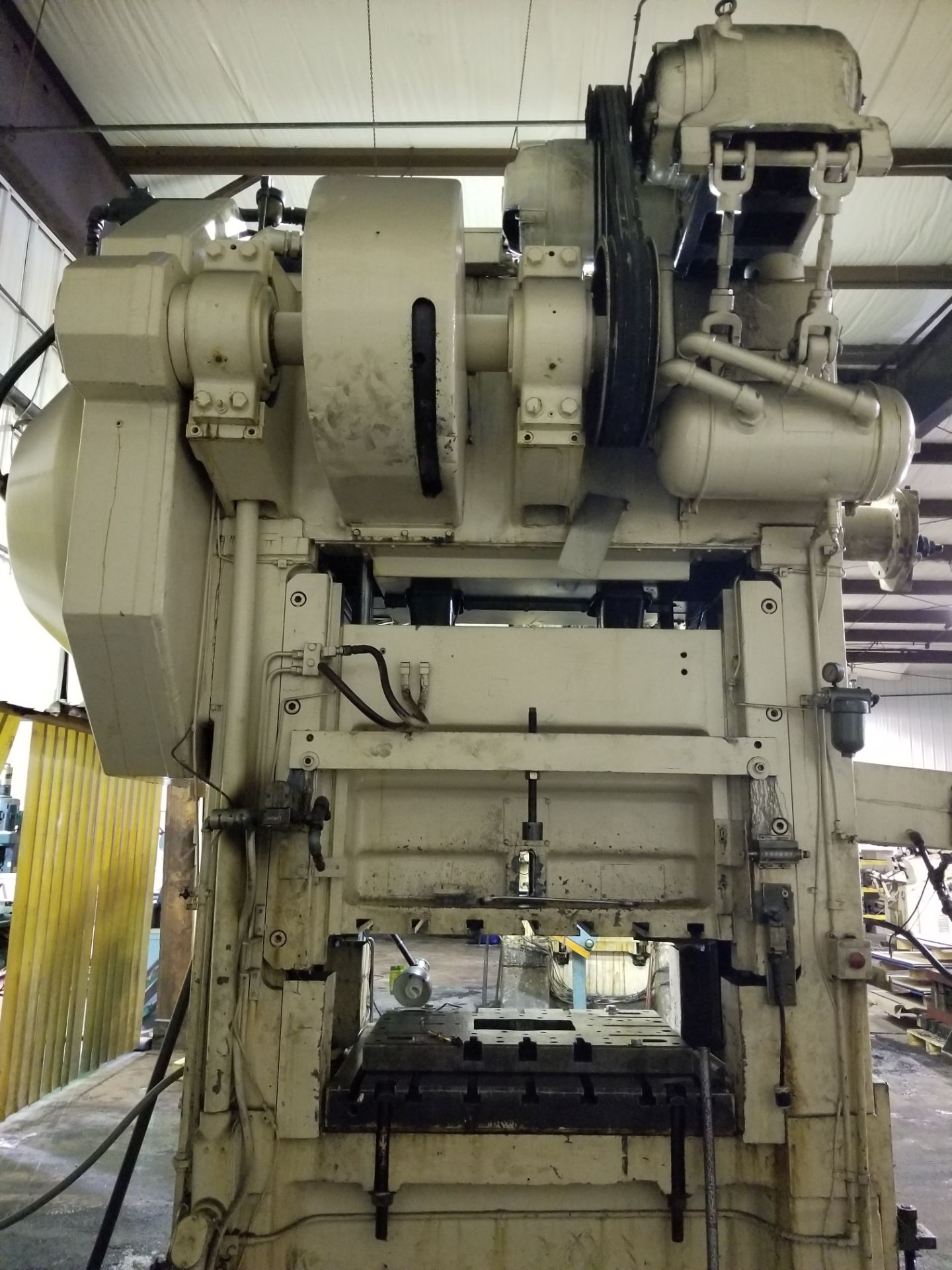 200-TON BLISS STRAIGHT SIDE PRESS, NEW 1966, S/N H56164/HP44032, MODEL HP2-200 FOR TO - 36, 4'' - Image 8 of 8